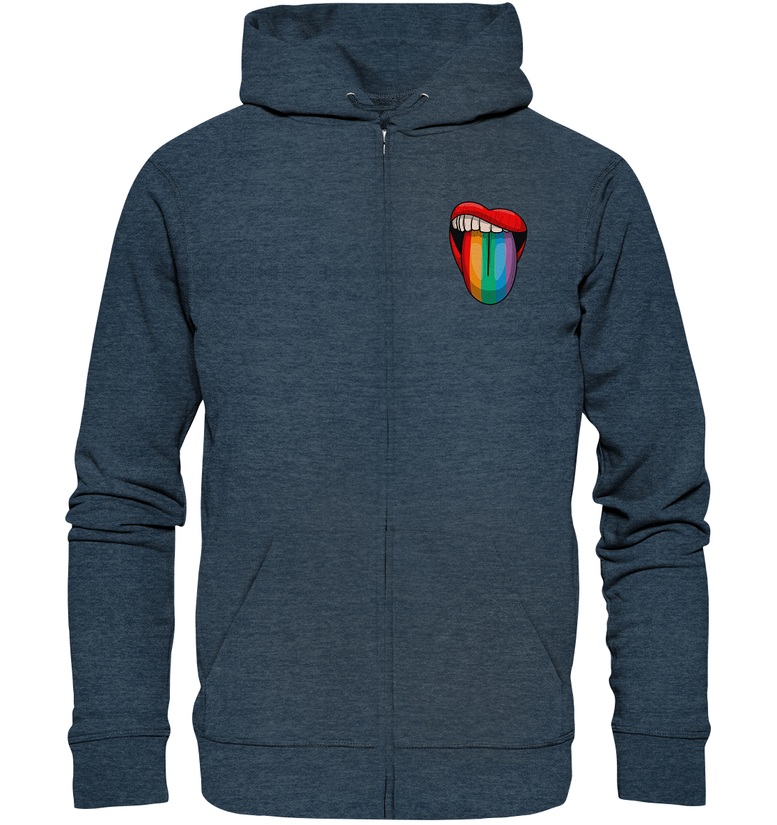 Speak Up or Shut Up Backprint - Organic Zipper