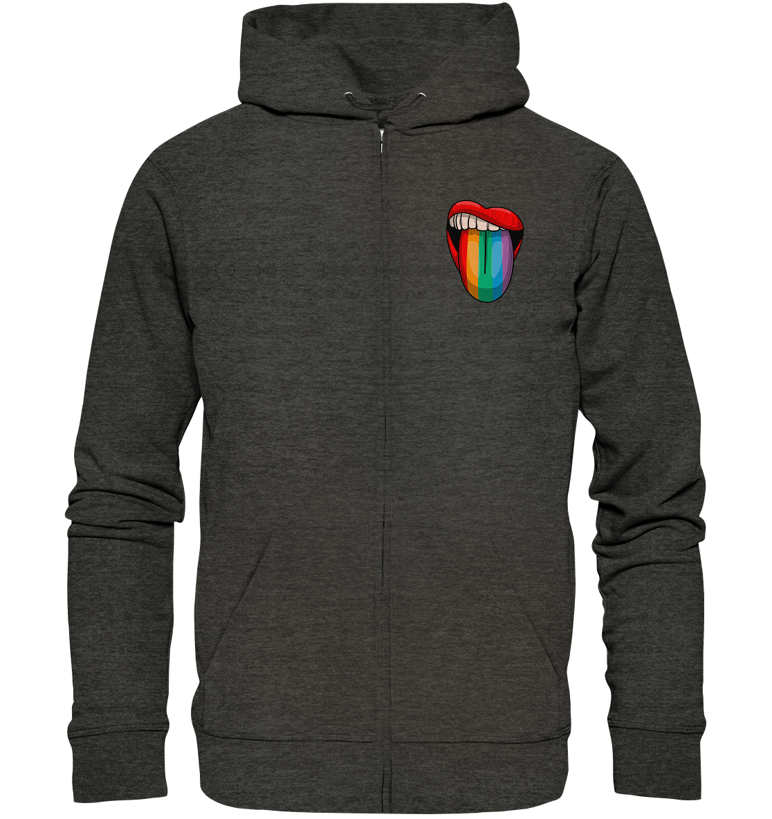 Speak Up or Shut Up Backprint - Organic Zipper
