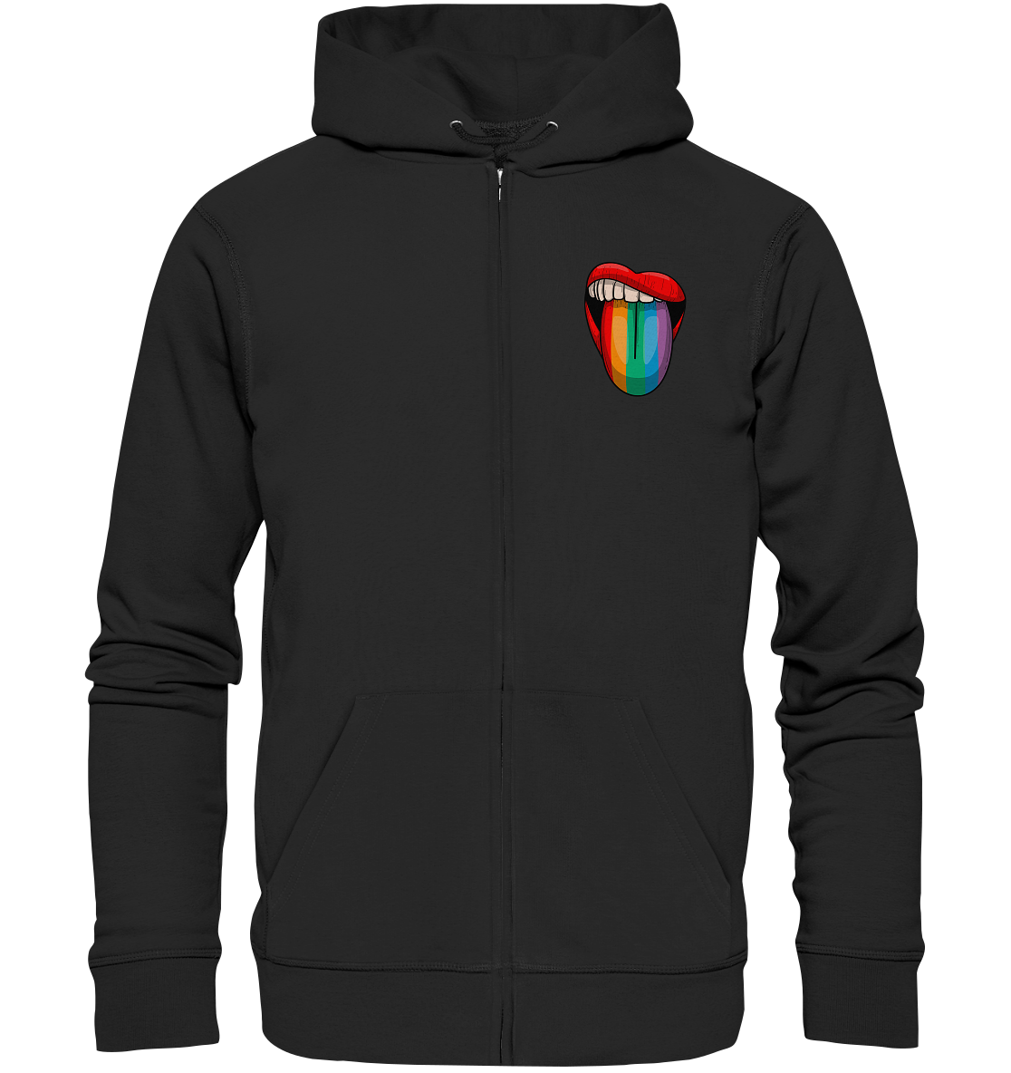 Speak Up or Shut Up Backprint - Organic Zipper