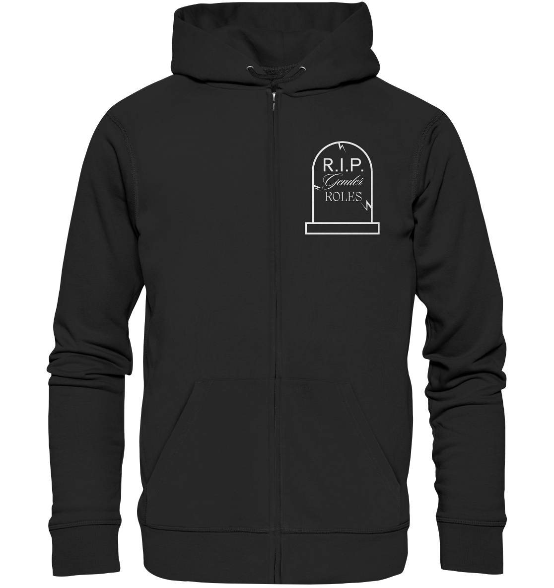 RIP Gender Roles - Organic Zipper