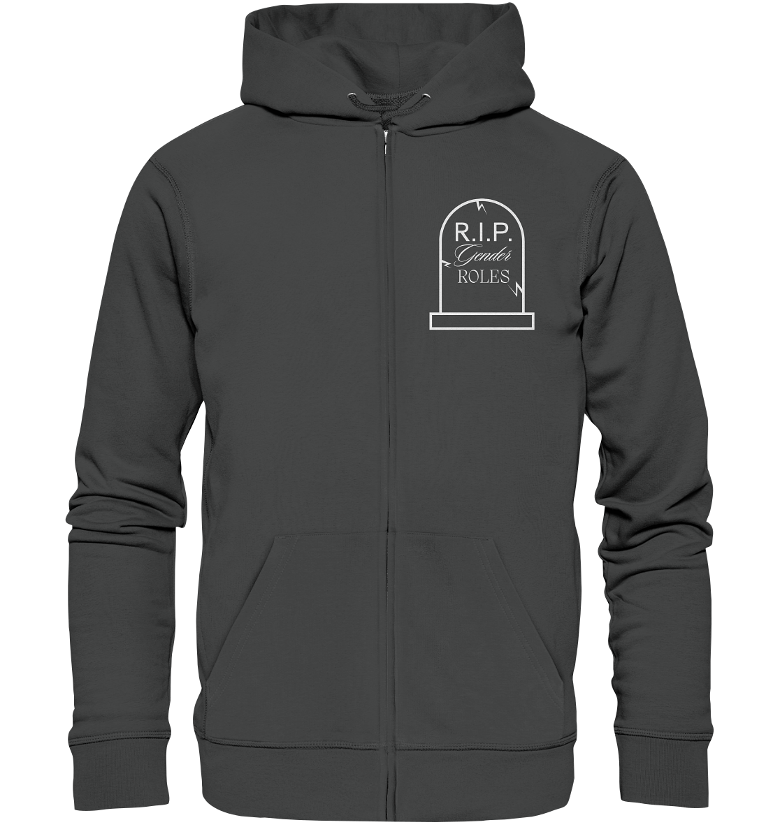 RIP Gender Roles - Organic Zipper