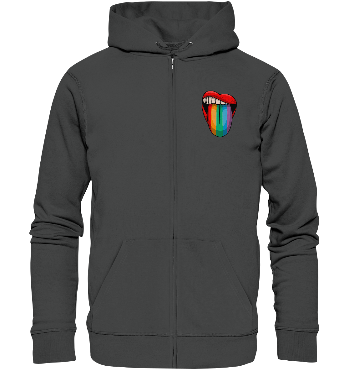 Speak Up or Shut Up Backprint - Organic Zipper