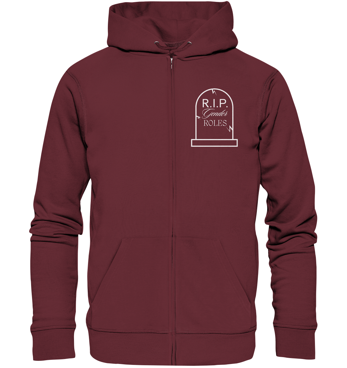 RIP Gender Roles - Organic Zipper