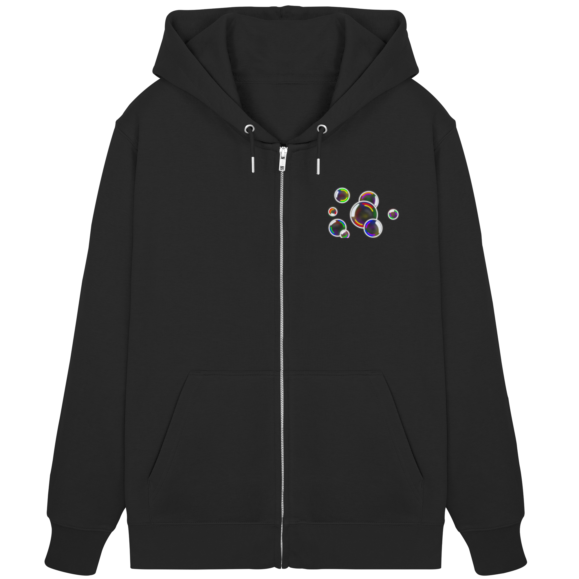 Regenbogen Seifenblasen - Organic Zipper