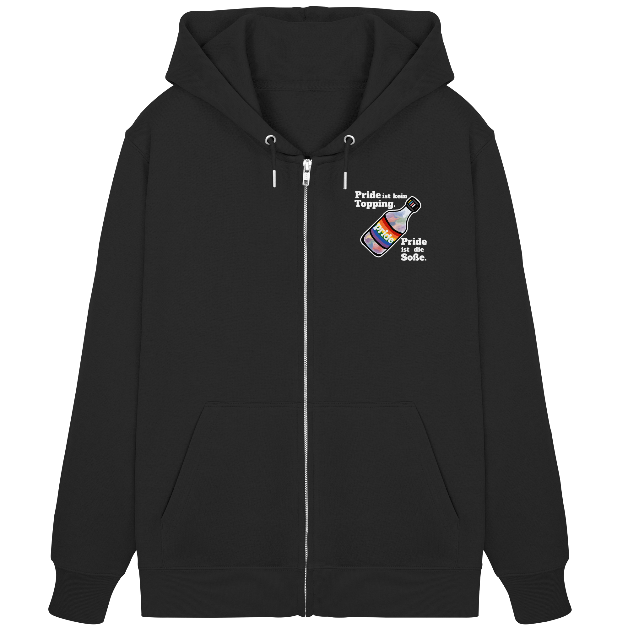 Regenbogen-Soße: Die Hauptzutat (dunkel) - Organic Zipper