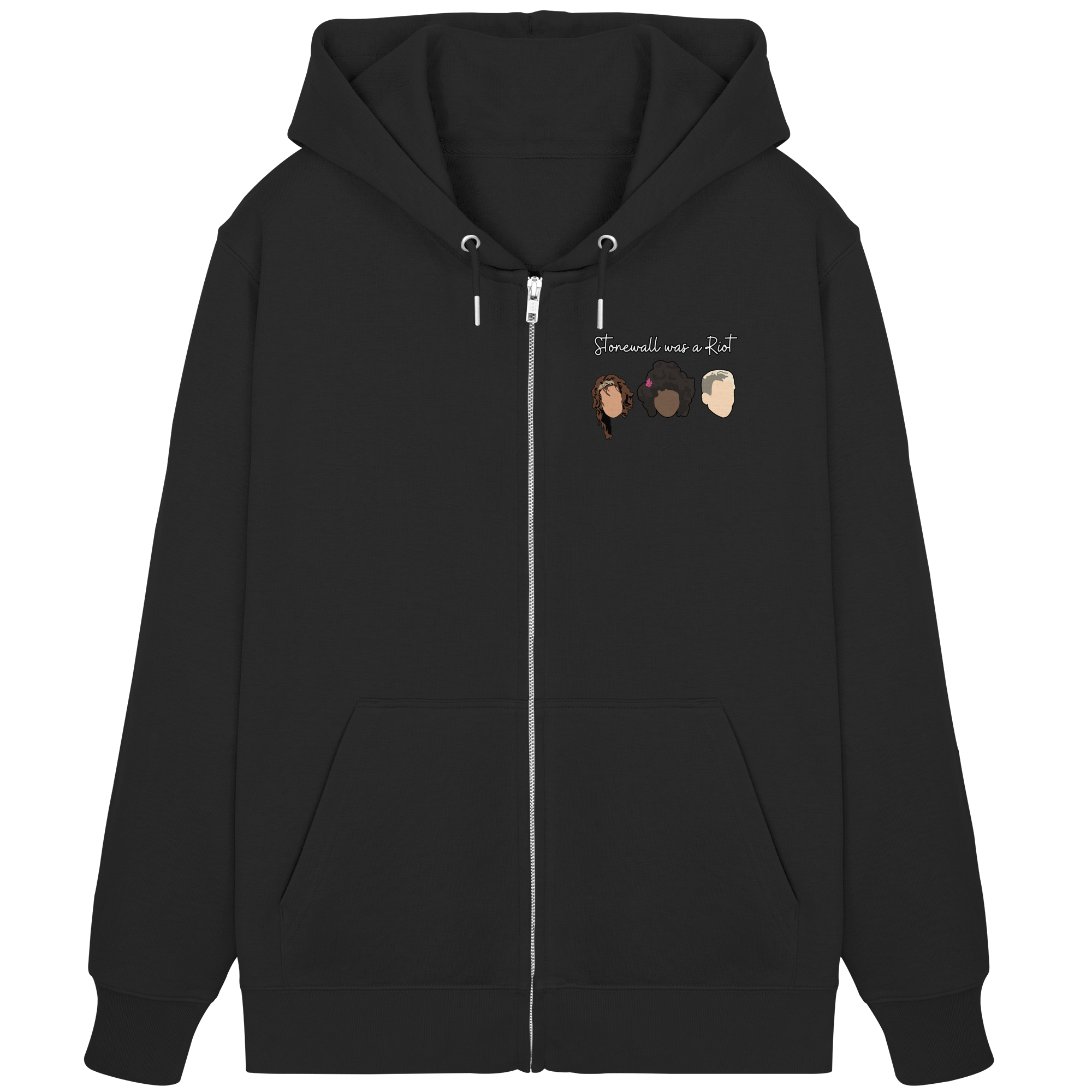 Stonewall was a Riot "Icons Edition" (dunkel) - Organic Zipper