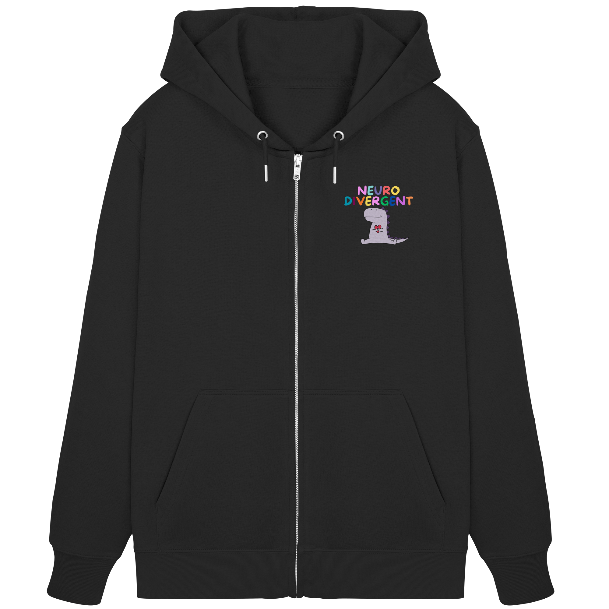 Neurodivergent "Dino Edition" - Organic Zipper