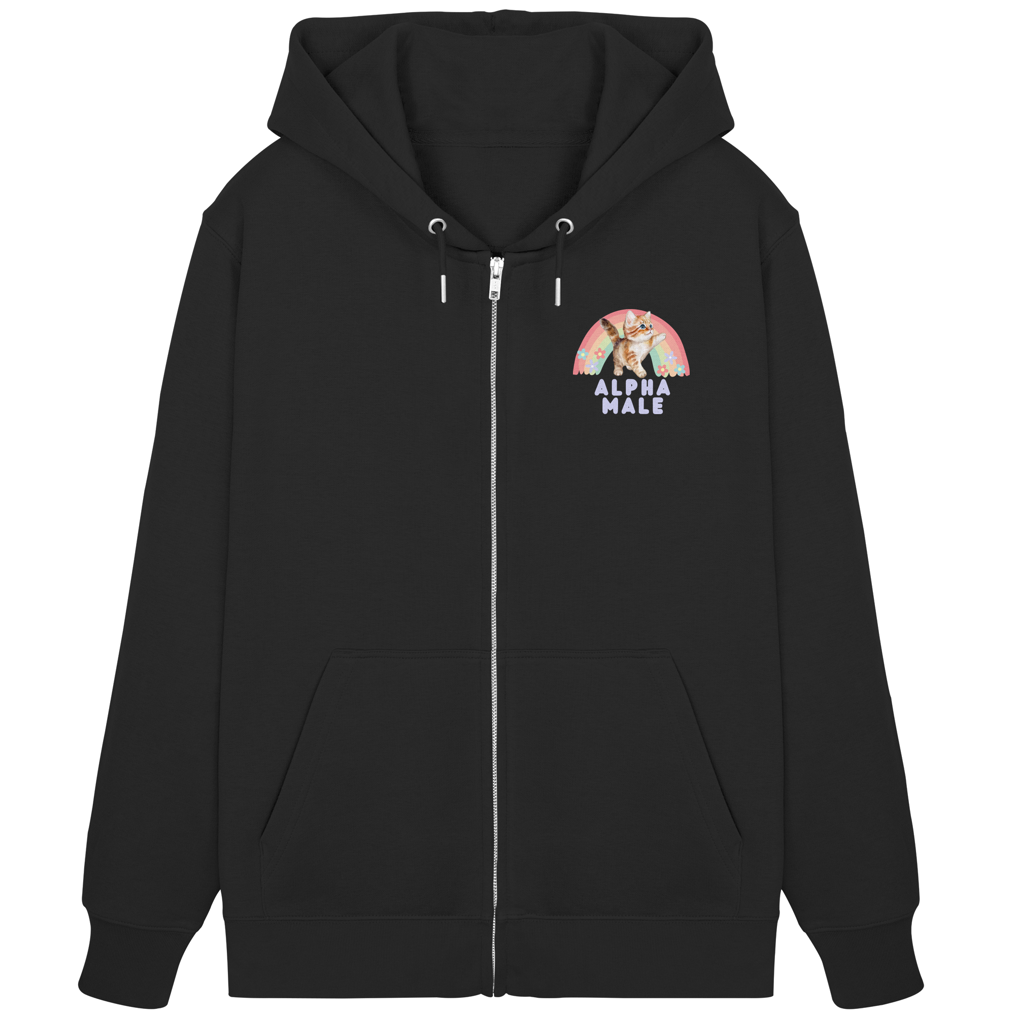 Alpha Male "Rainbow Roar Edition" - Organic Zipper