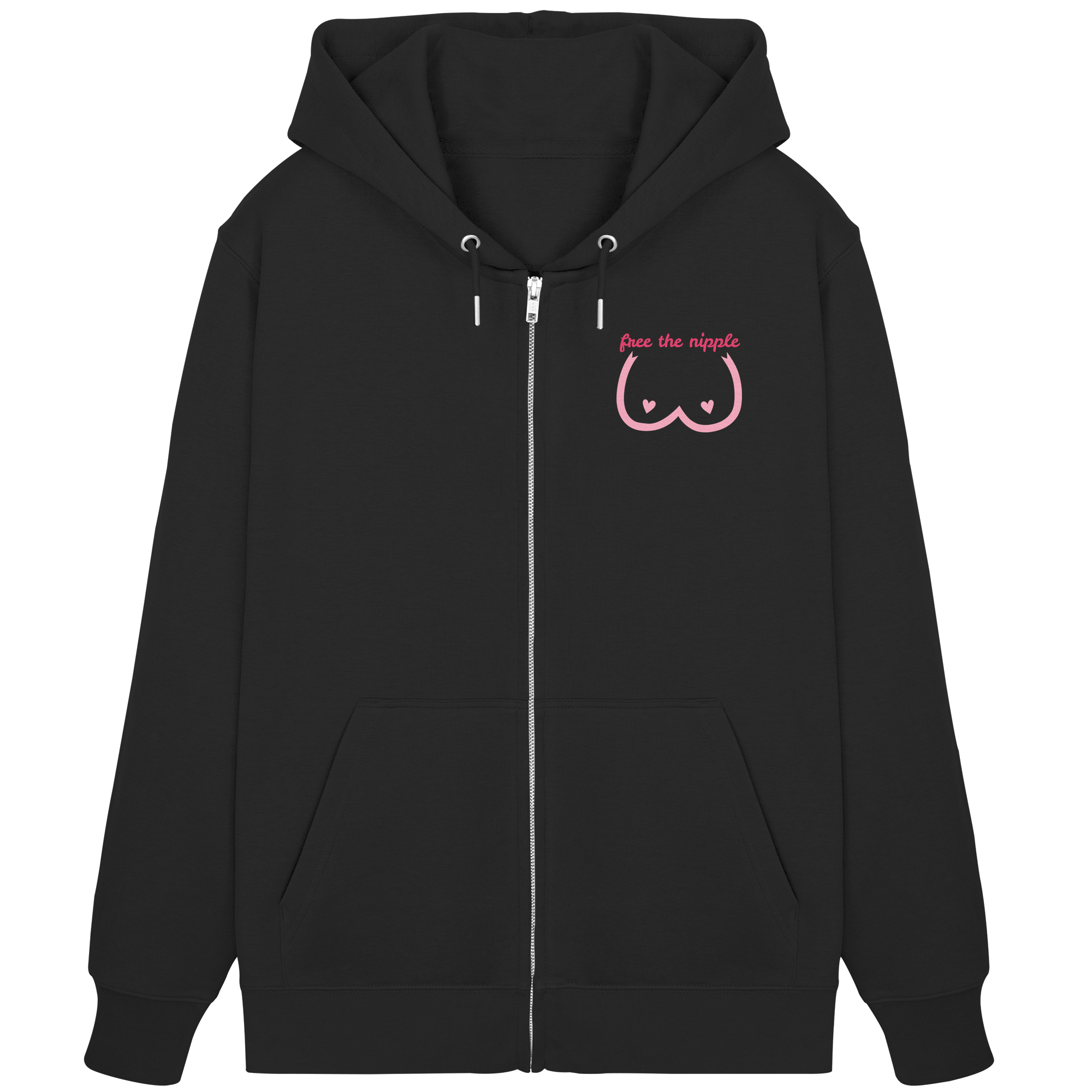 Free The Nipple - Organic Zipper