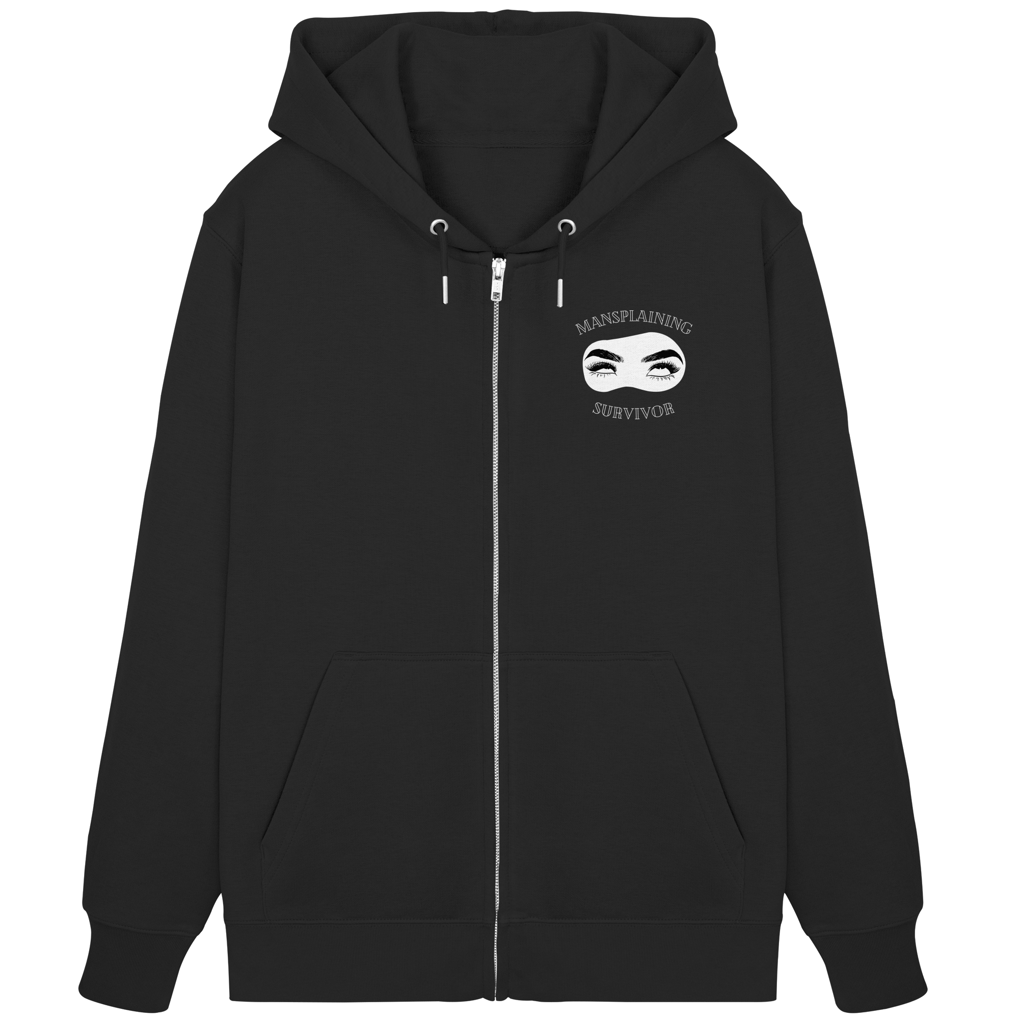 Mansplaining Survivor - Organic Zipper