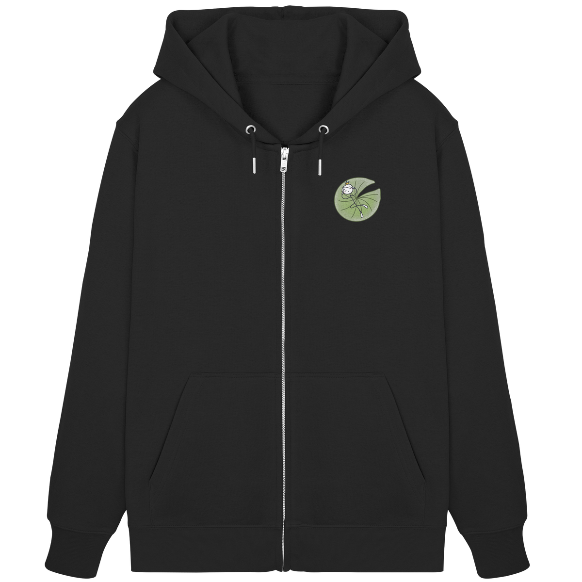 Seelenmännchen "Seerosenchillung Edition" - Organic Zipper