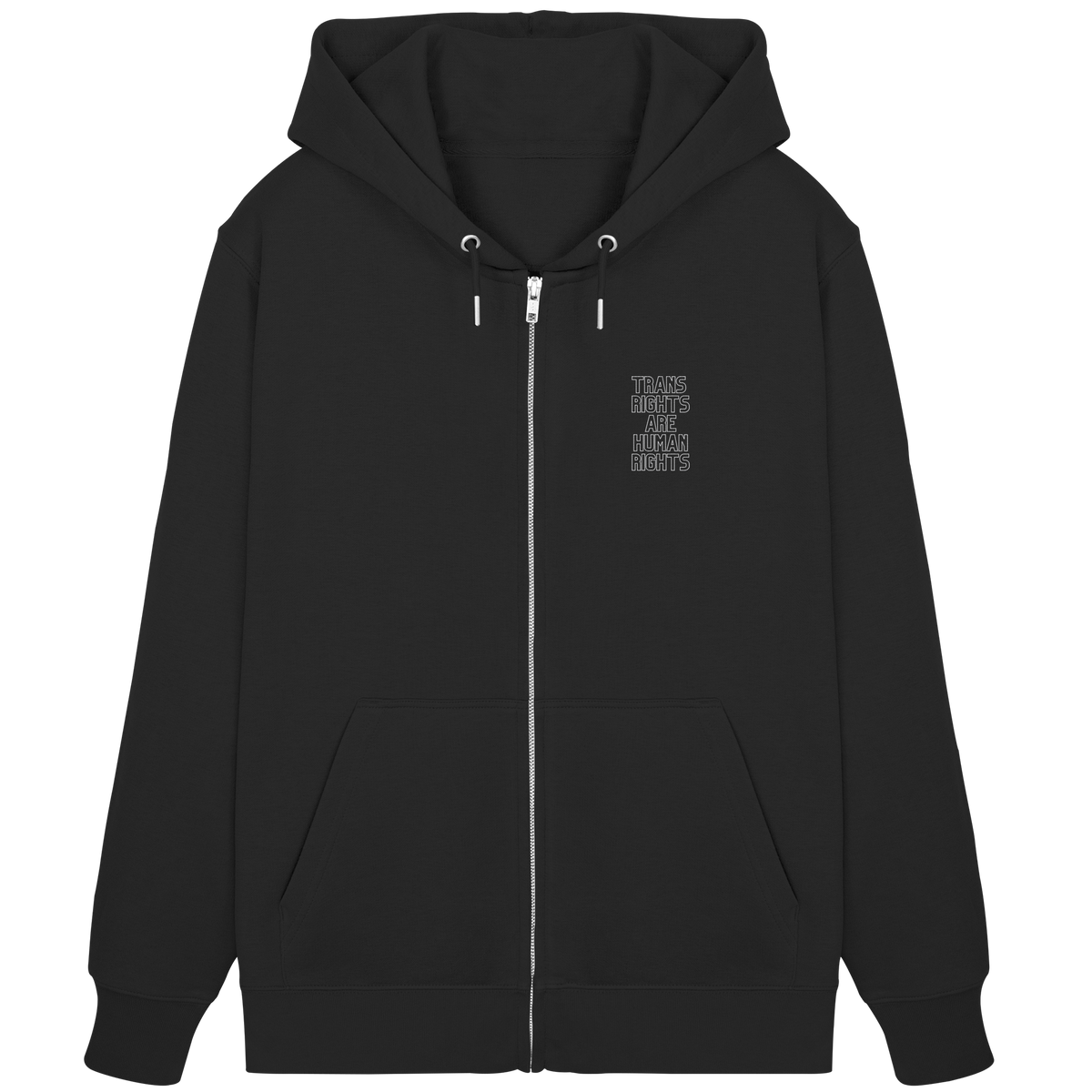 Trans Rights are Human Rights "Statement Edition" Stick - Organic Zipper