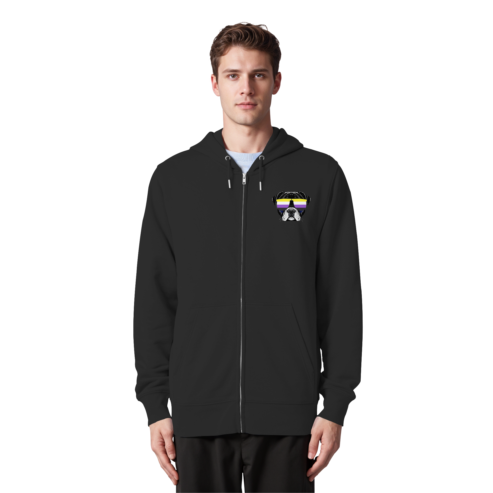 Nonbinary Doggo - Organic Zipper