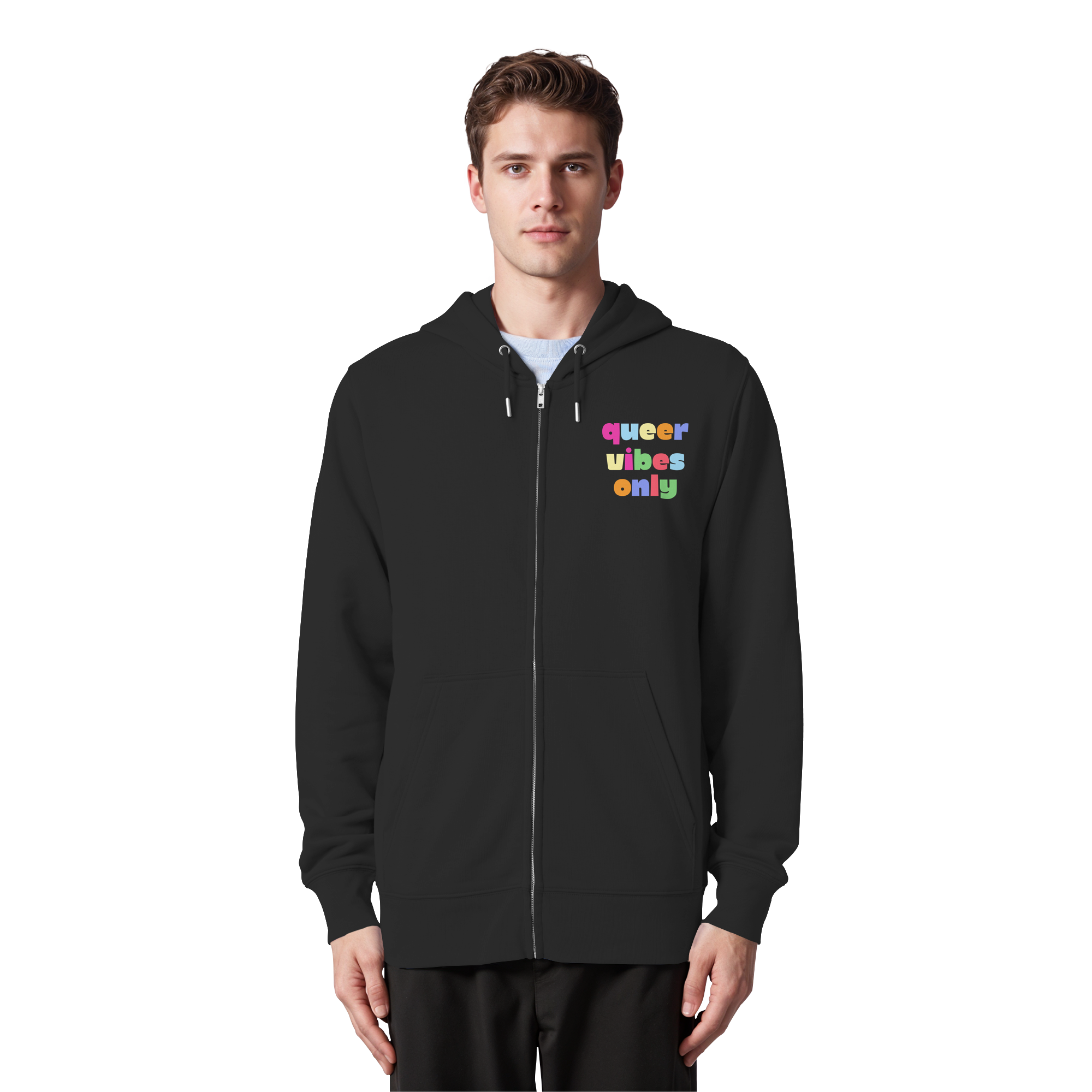 Queer Vibes Only - Organic Zipper