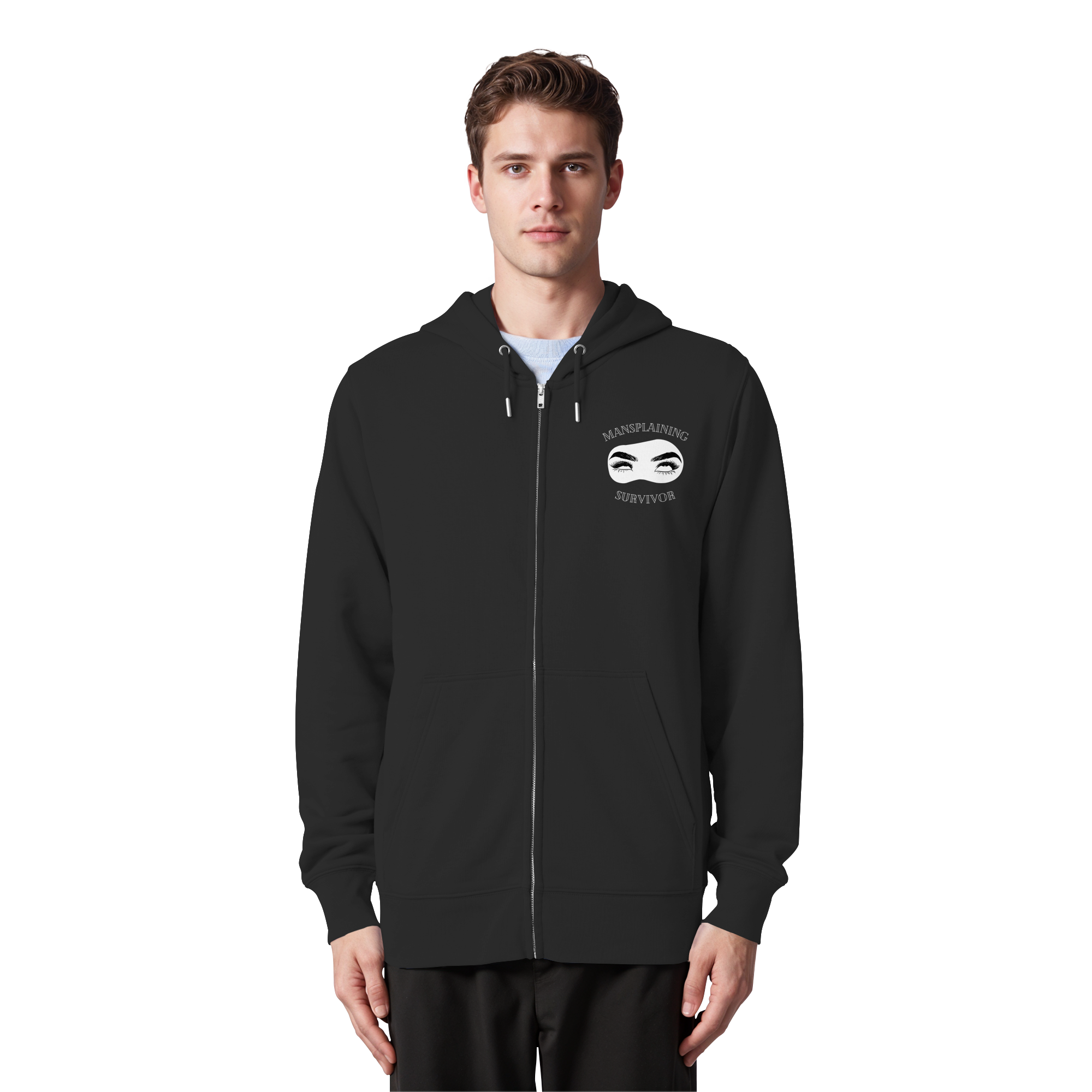 Mansplaining Survivor - Organic Zipper