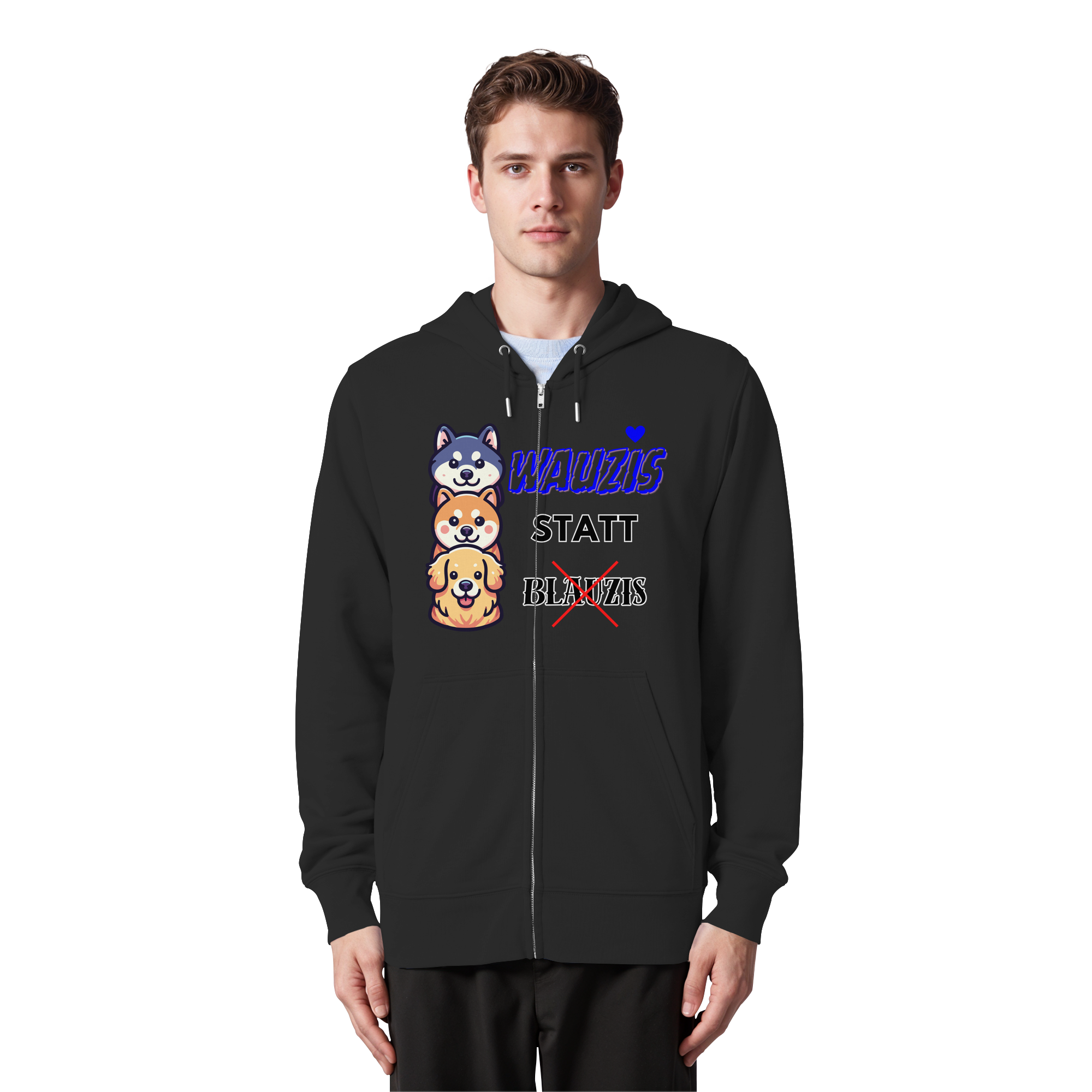 Wauzis statt Blauzis - Organic Zipper