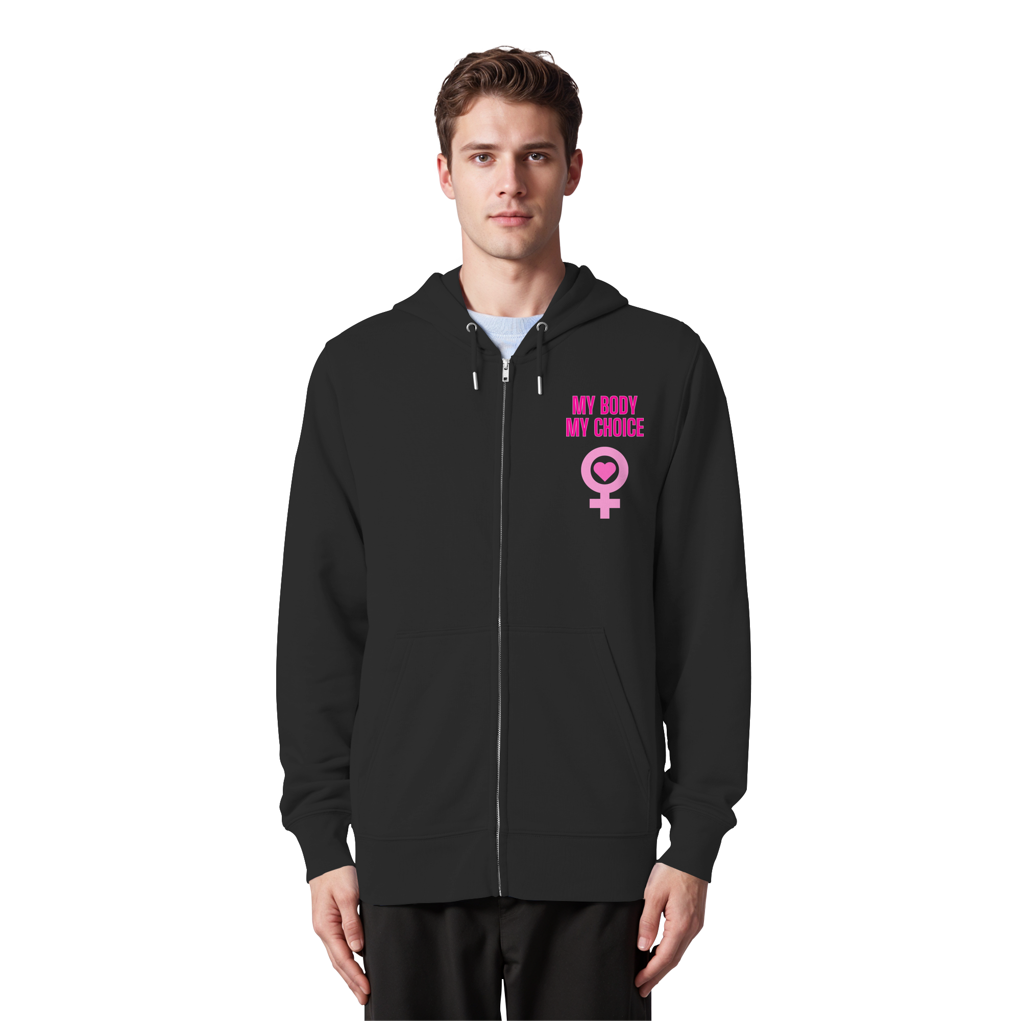 My Body My Choice "Pink Power Edition" - Organic Zipper