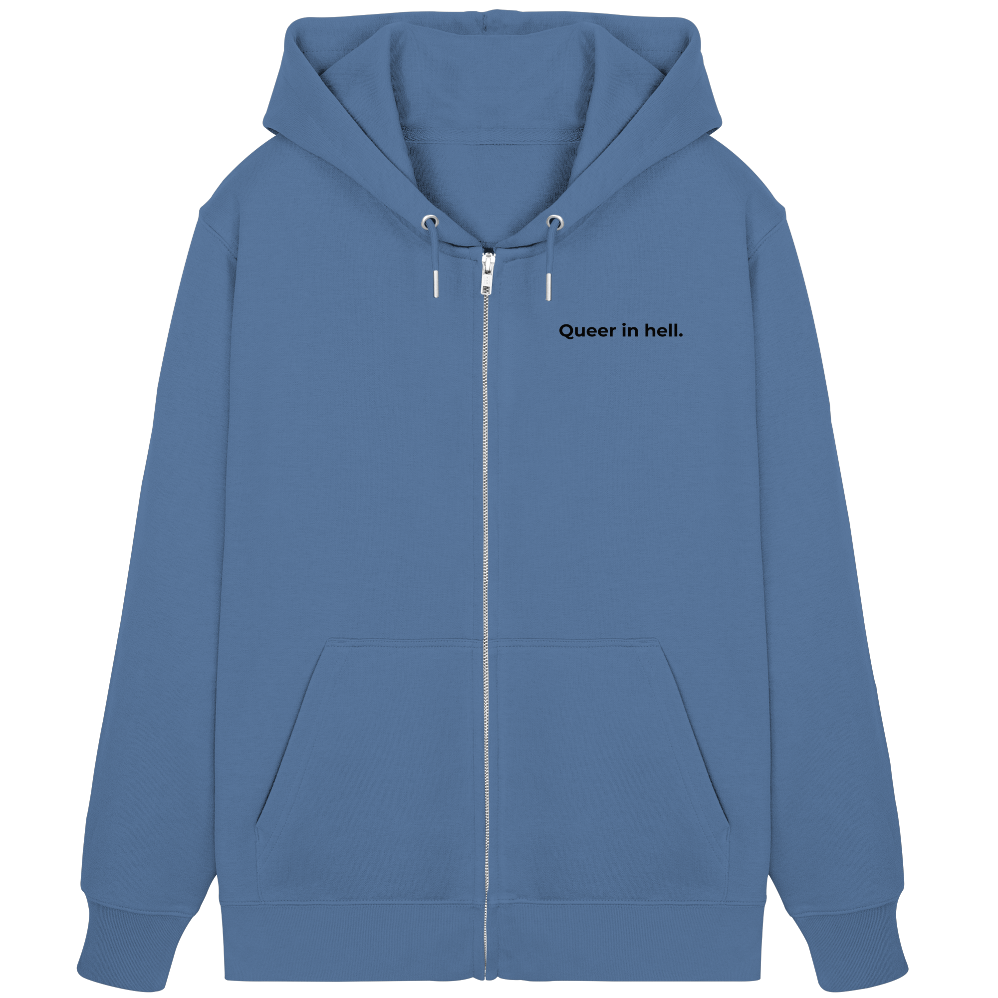 Queer in Hell '25 Backprint - Organic Zipper