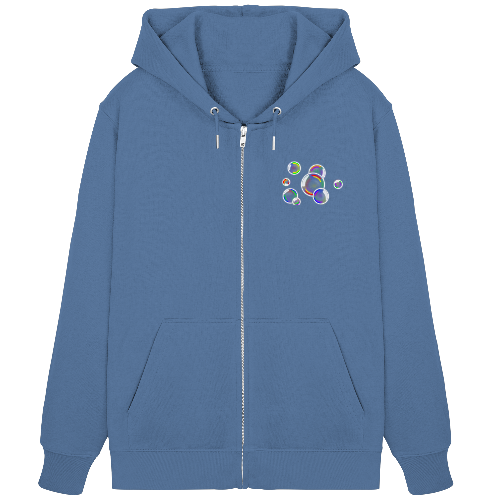 Regenbogen Seifenblasen - Organic Zipper