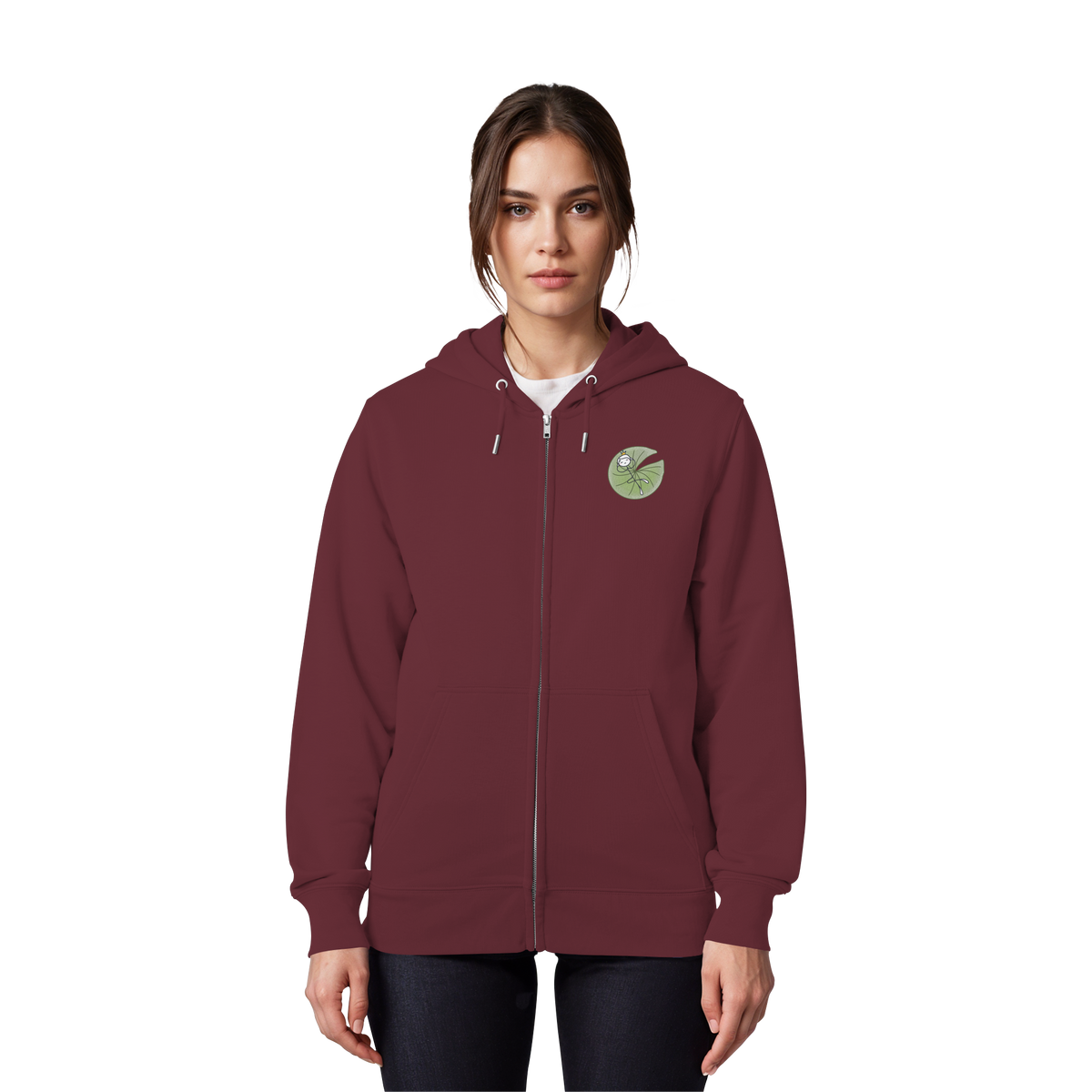 Seelenmännchen "Seerosenchillung Edition" - Organic Zipper