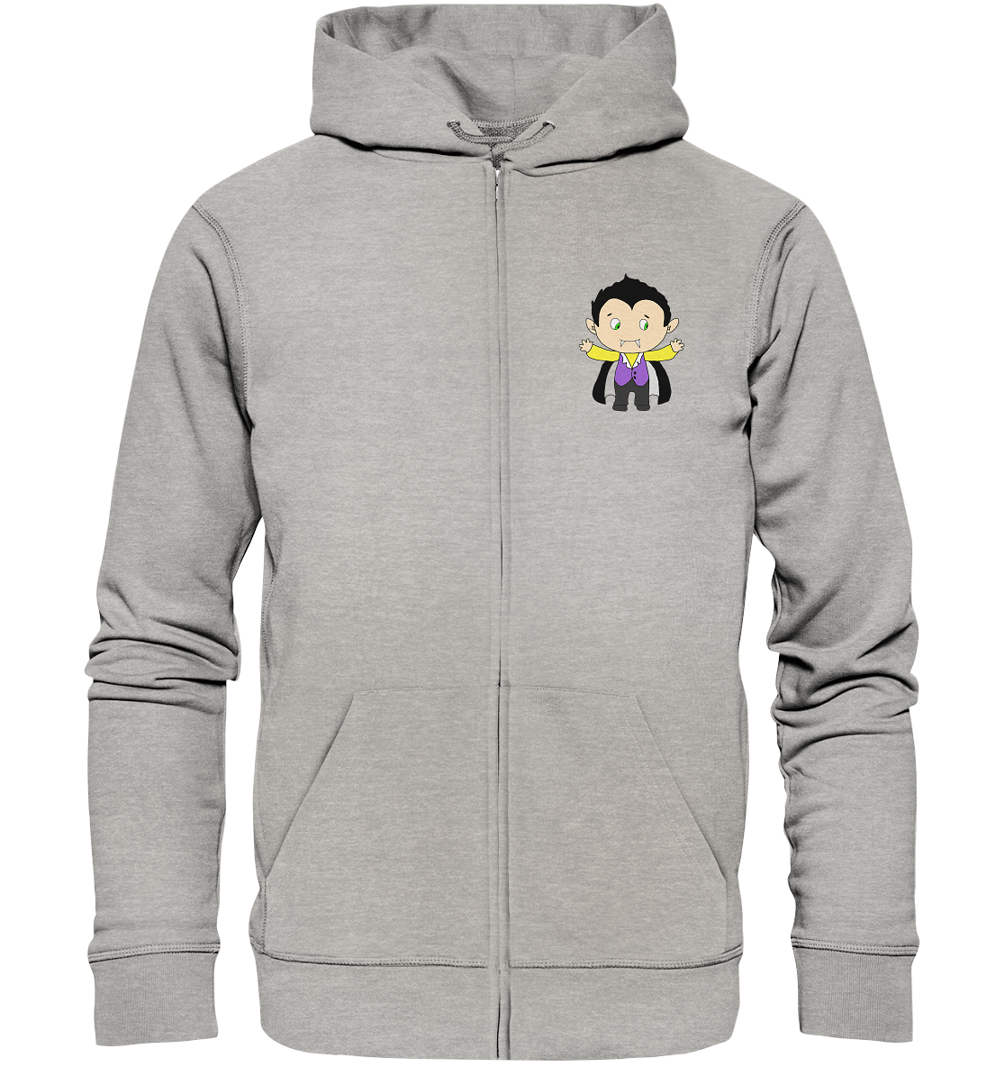 Trans*pir (Nonbinary Flagge) - Organic Zipper