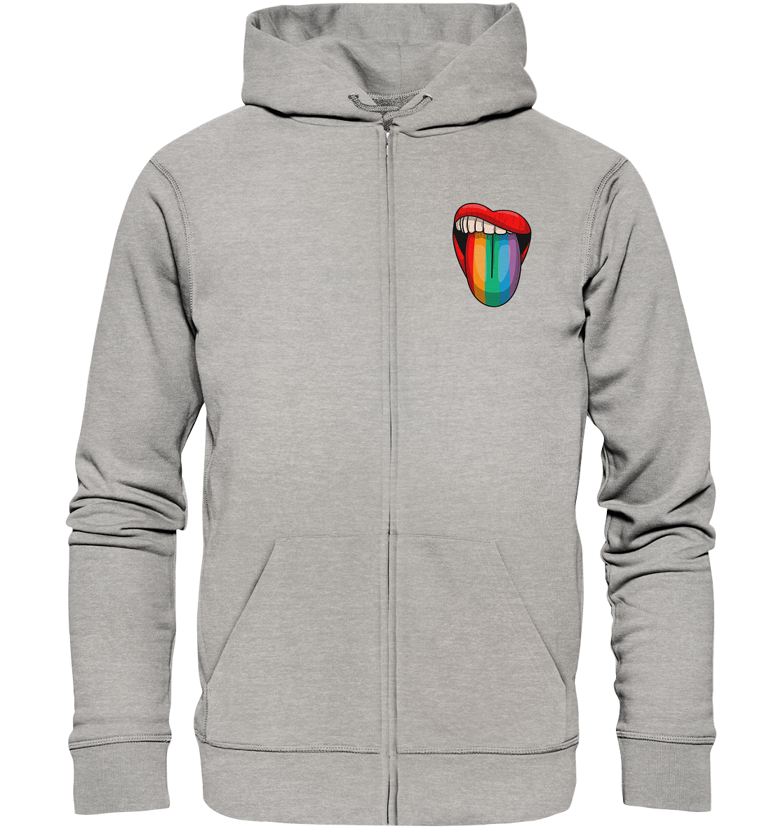 Speak Up or Shut Up Backprint - Organic Zipper