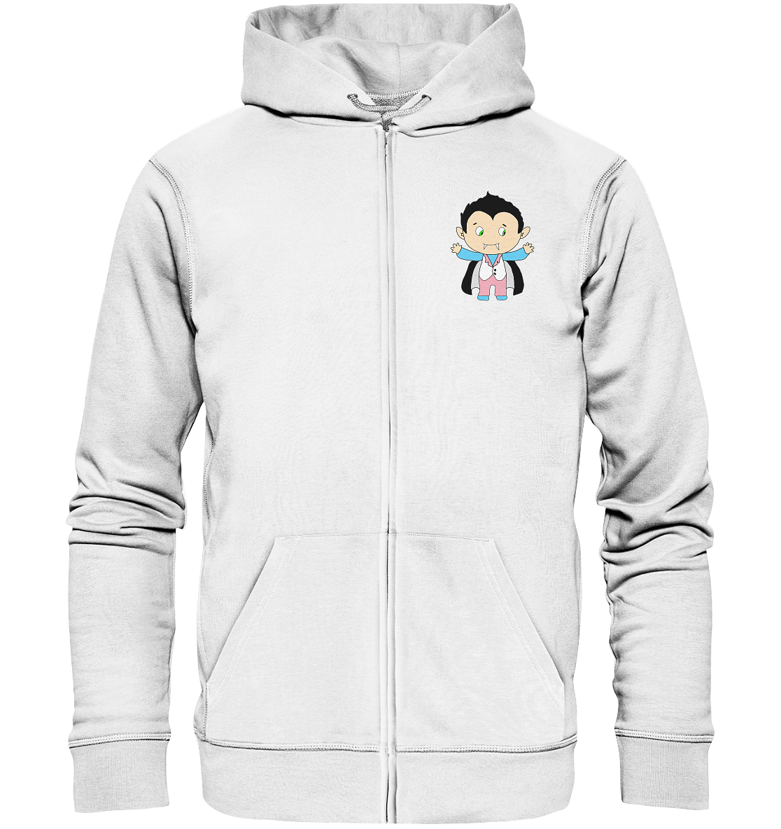 Trans*pir (Trans Flagge) - Organic Zipper