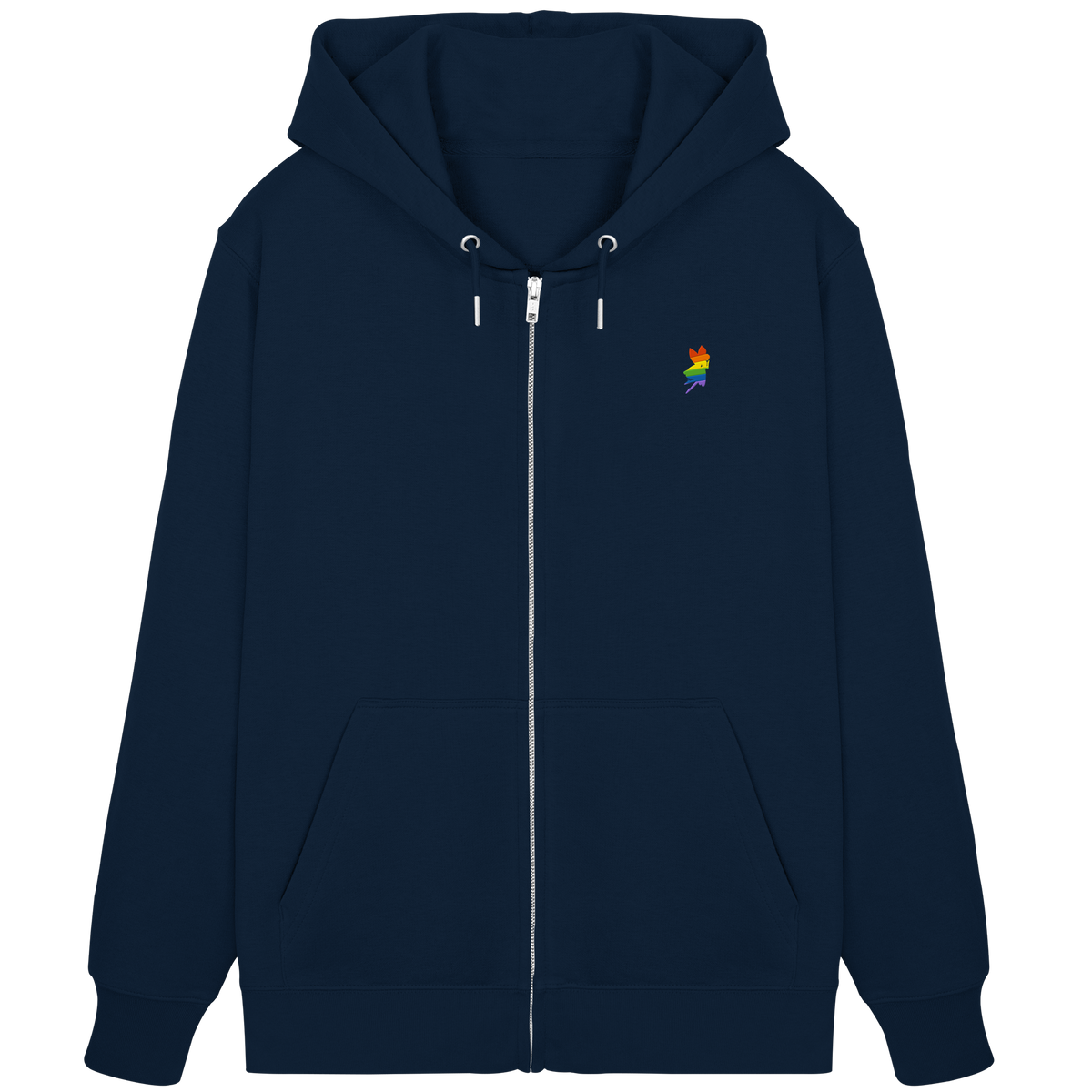 Regenbogen Fee Stick - Organic Zipper
