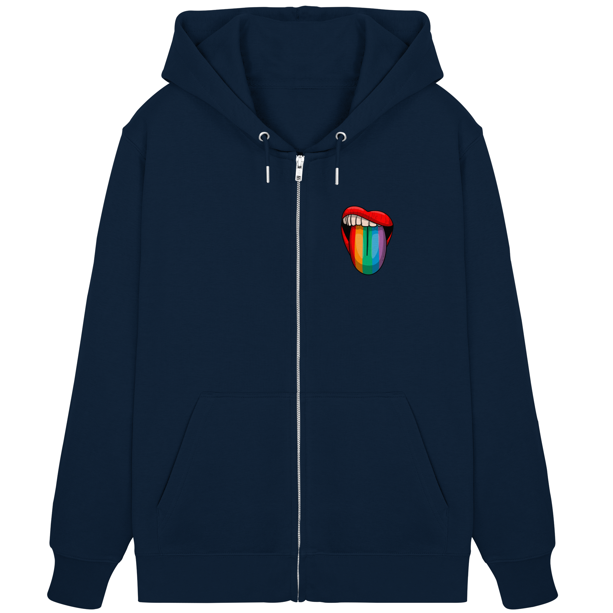 Speak Up or Shut Up Backprint - Organic Zipper