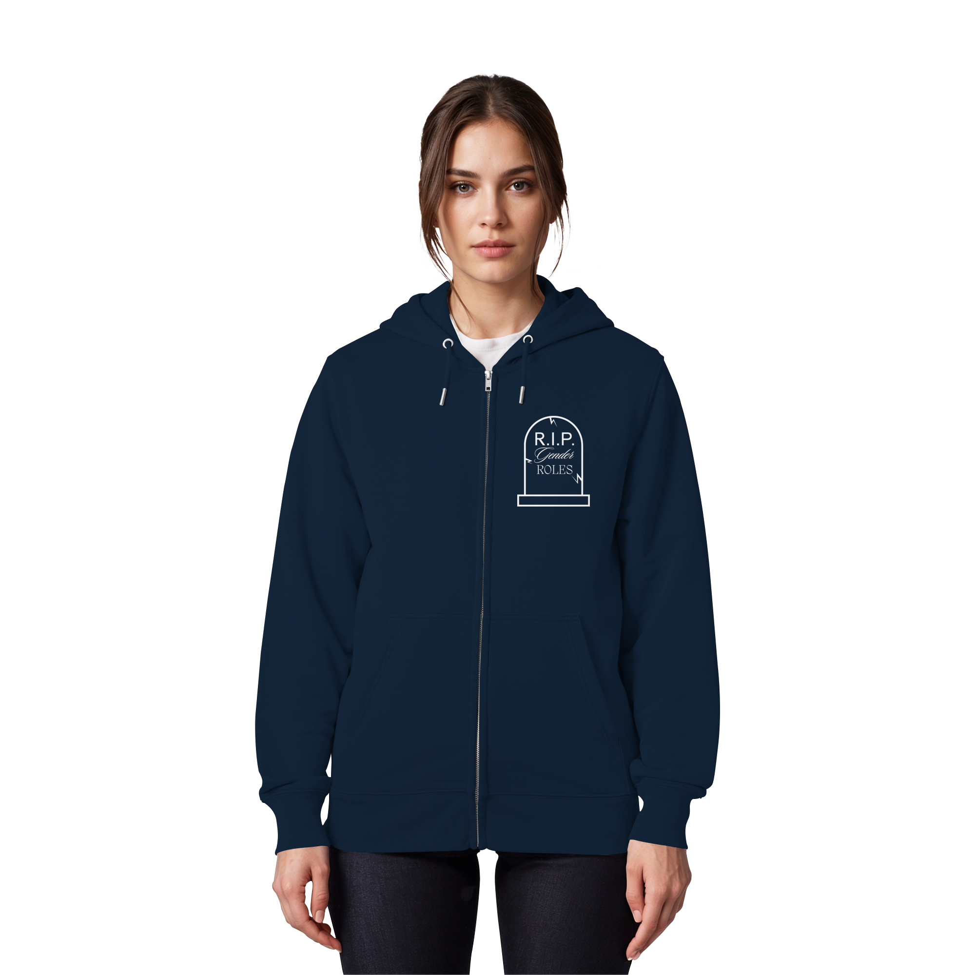 RIP Gender Roles - Organic Zipper