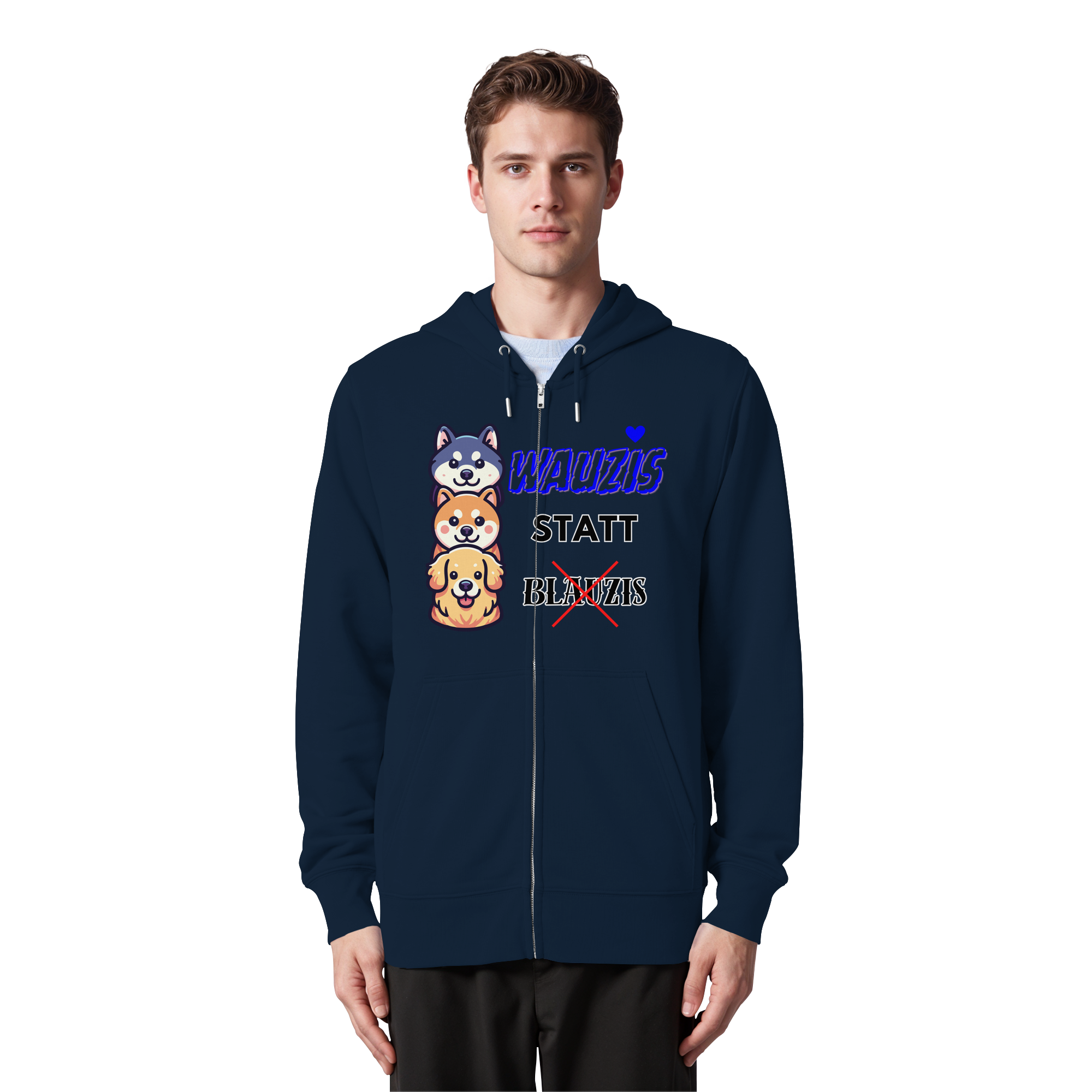 Wauzis statt Blauzis - Organic Zipper