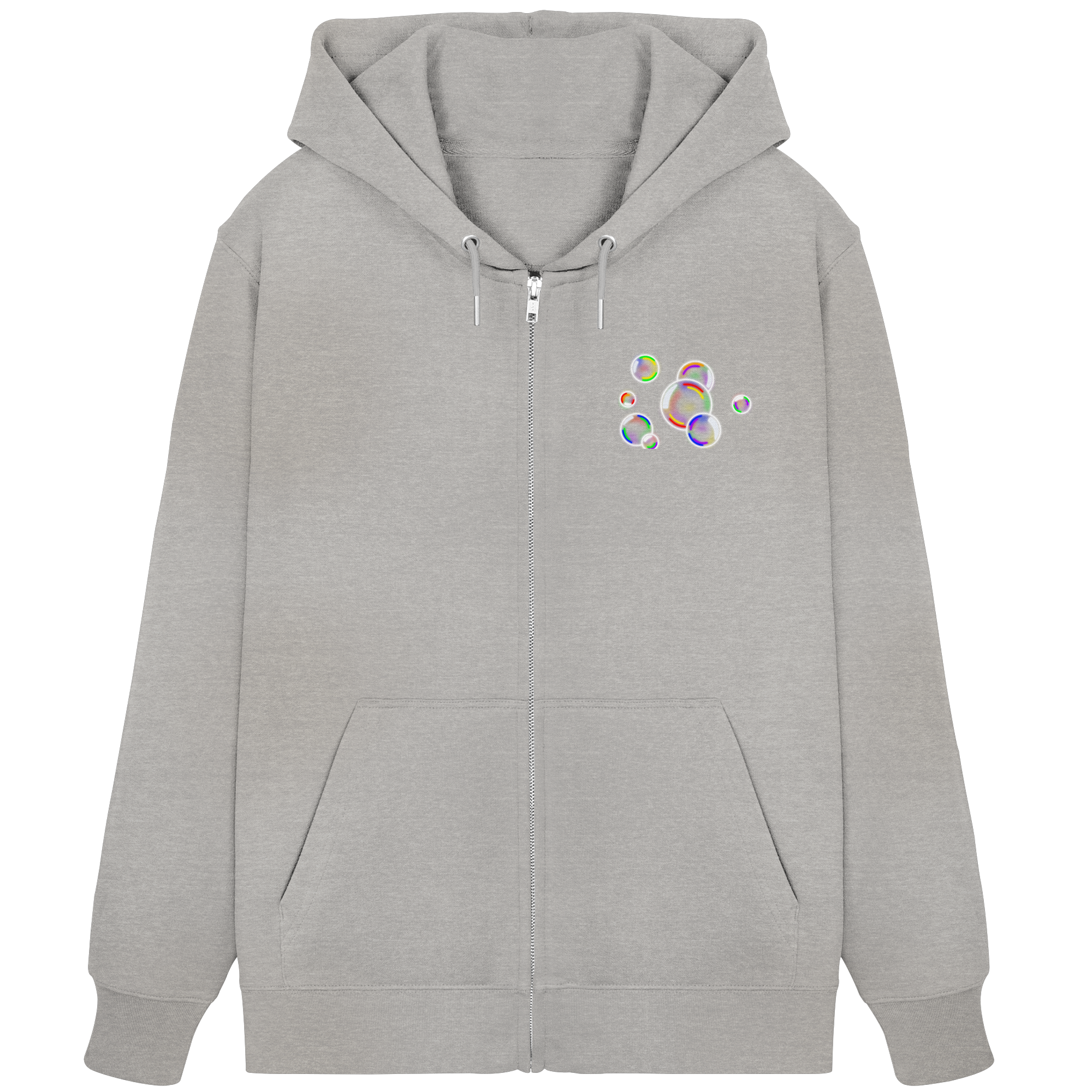 Regenbogen Seifenblasen - Organic Zipper