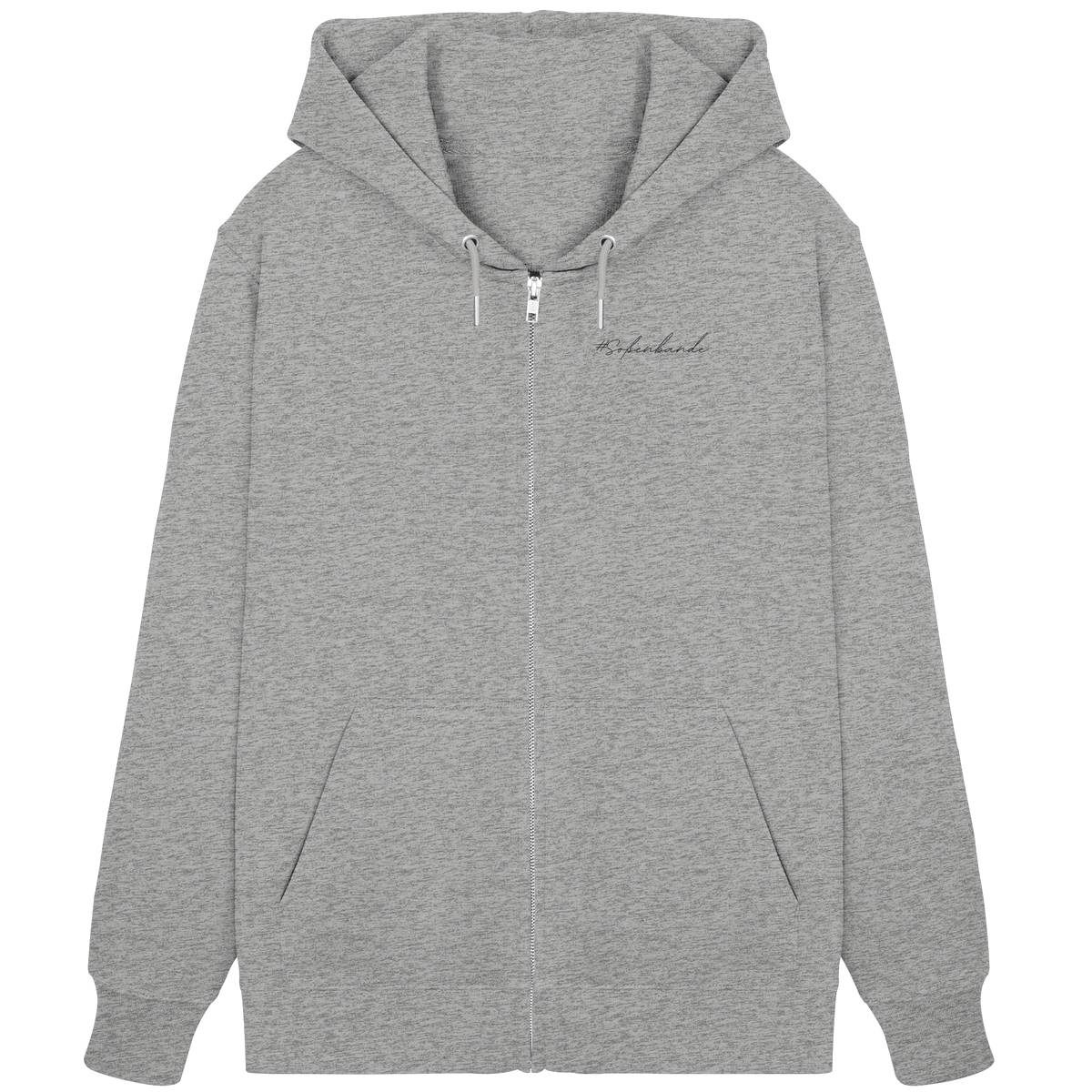 #Soßenbande (schwarze Schrift) - Organic Zipper