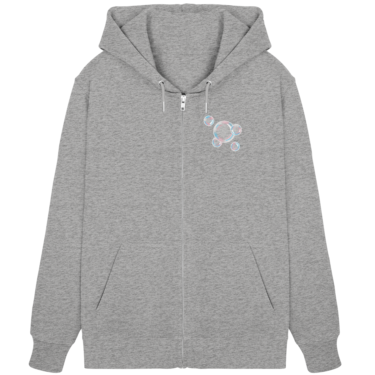 Trans Seifenblasen - Organic Zipper