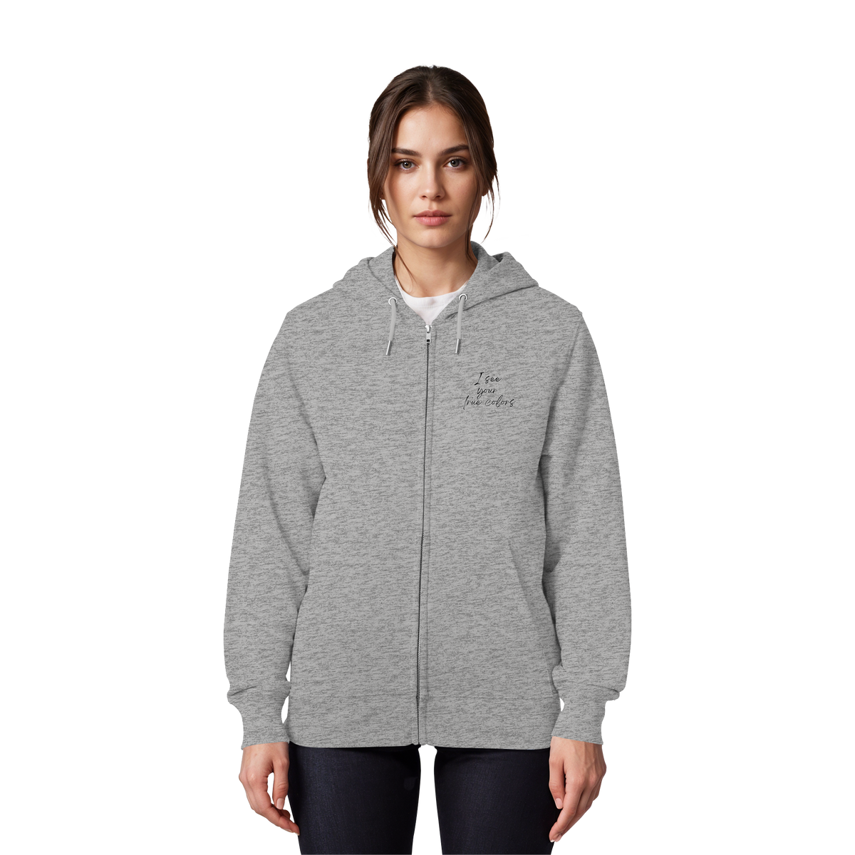 I see your True colors Backprint - Organic Zipper