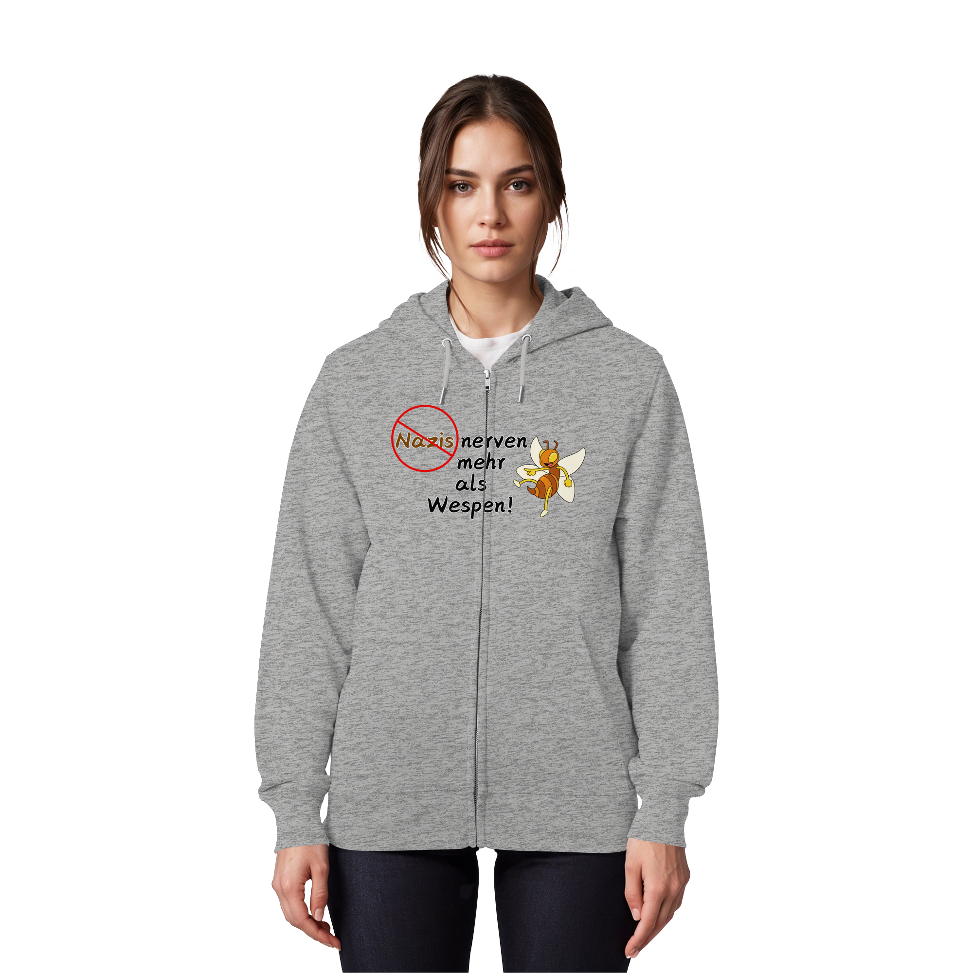 Nazis nerven mehr als Wespen - Organic Zipper