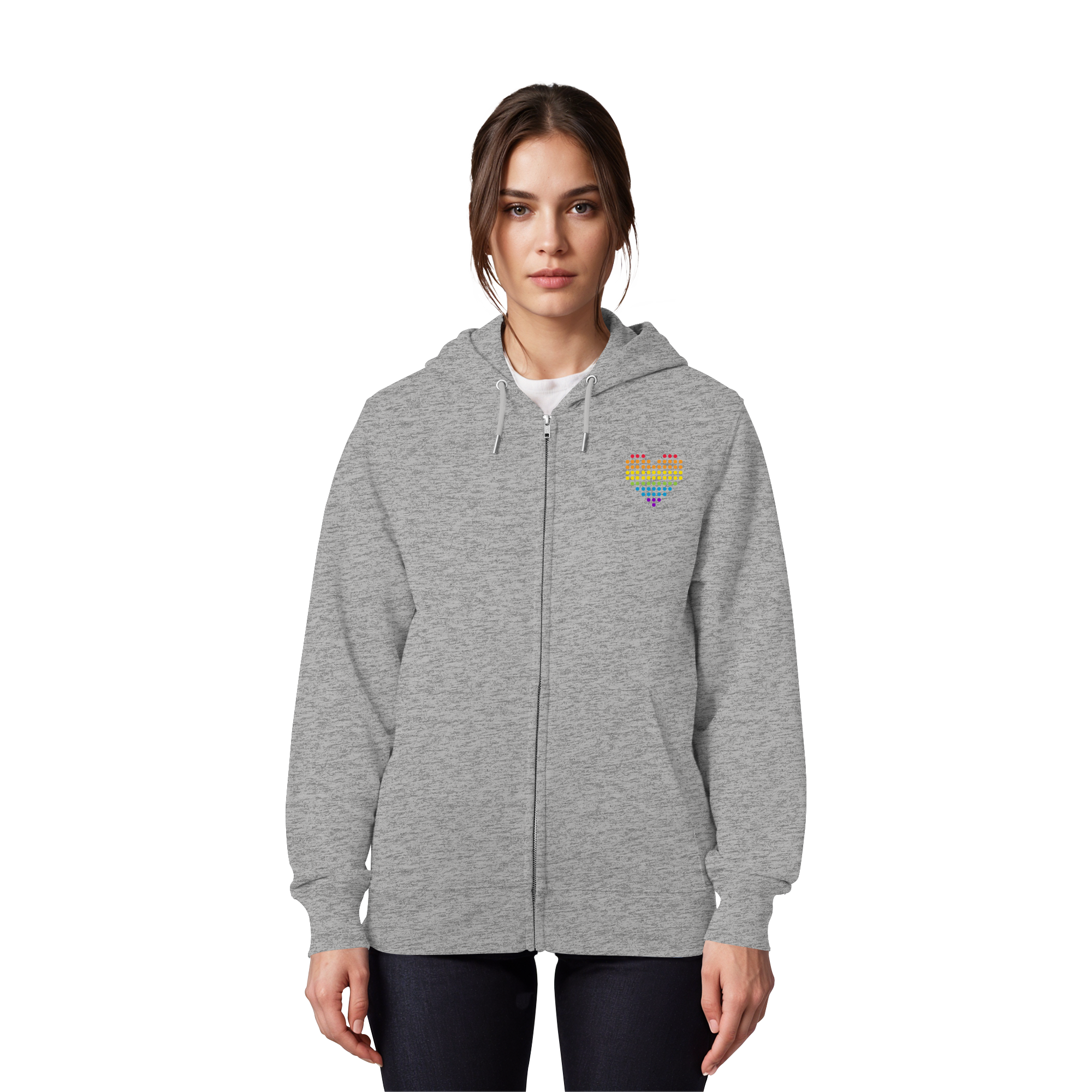 Punktherz - Organic Zipper