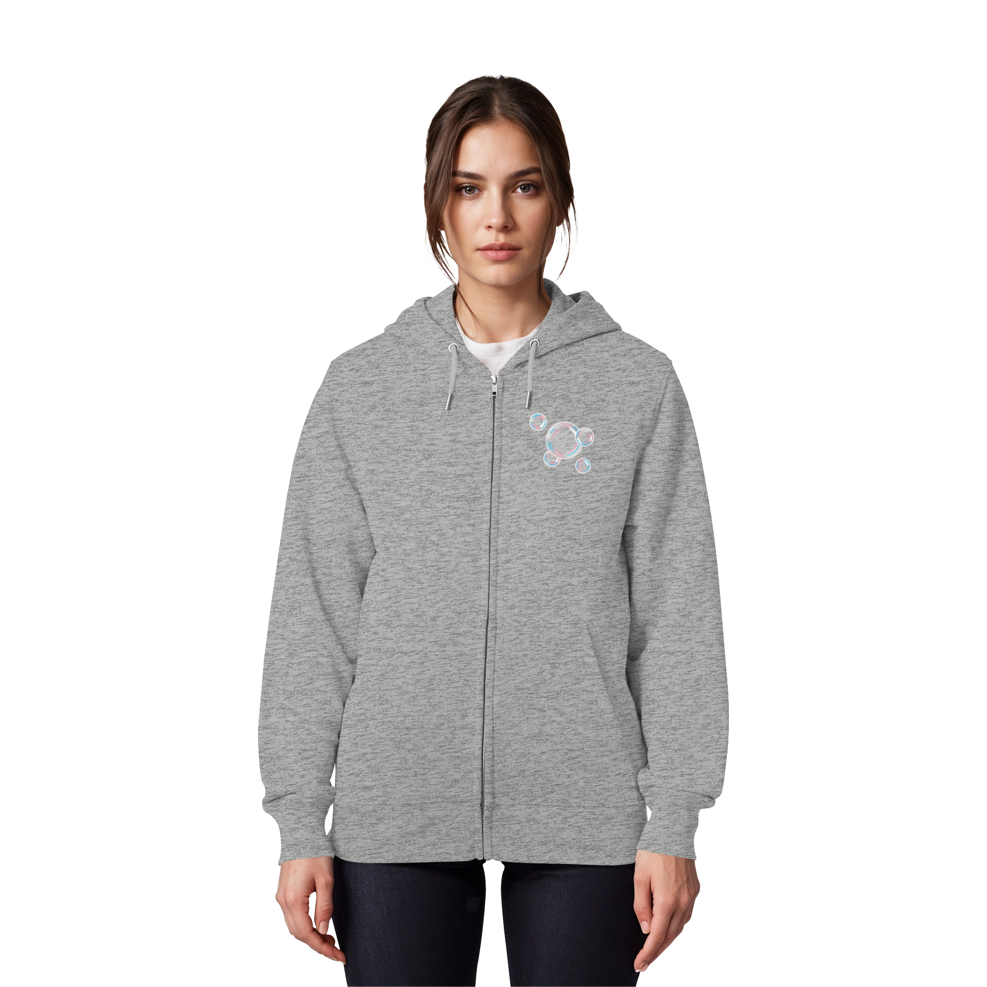 Trans Seifenblasen - Organic Zipper