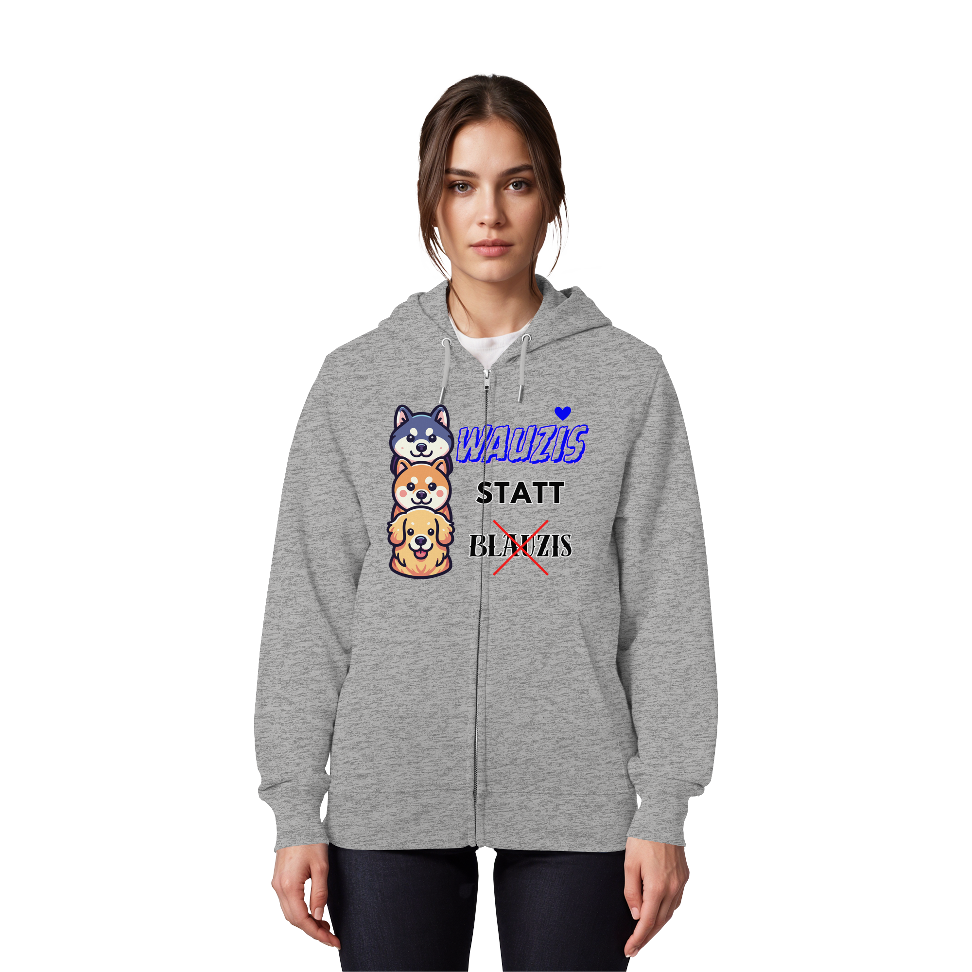 Wauzis statt Blauzis - Organic Zipper