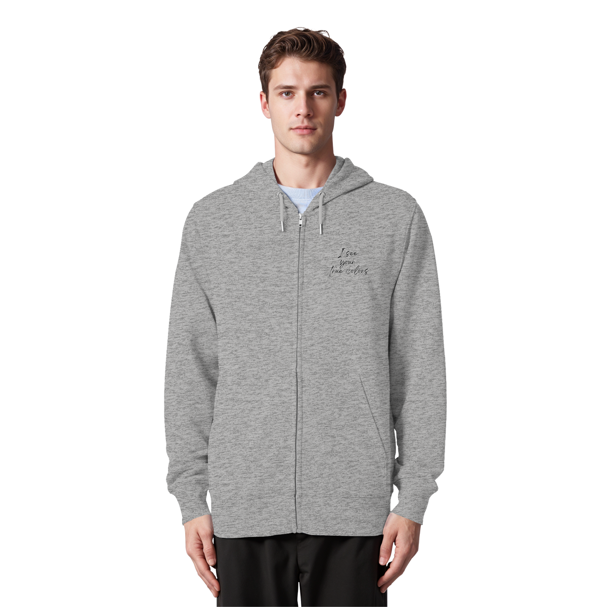I see your True colors Backprint - Organic Zipper
