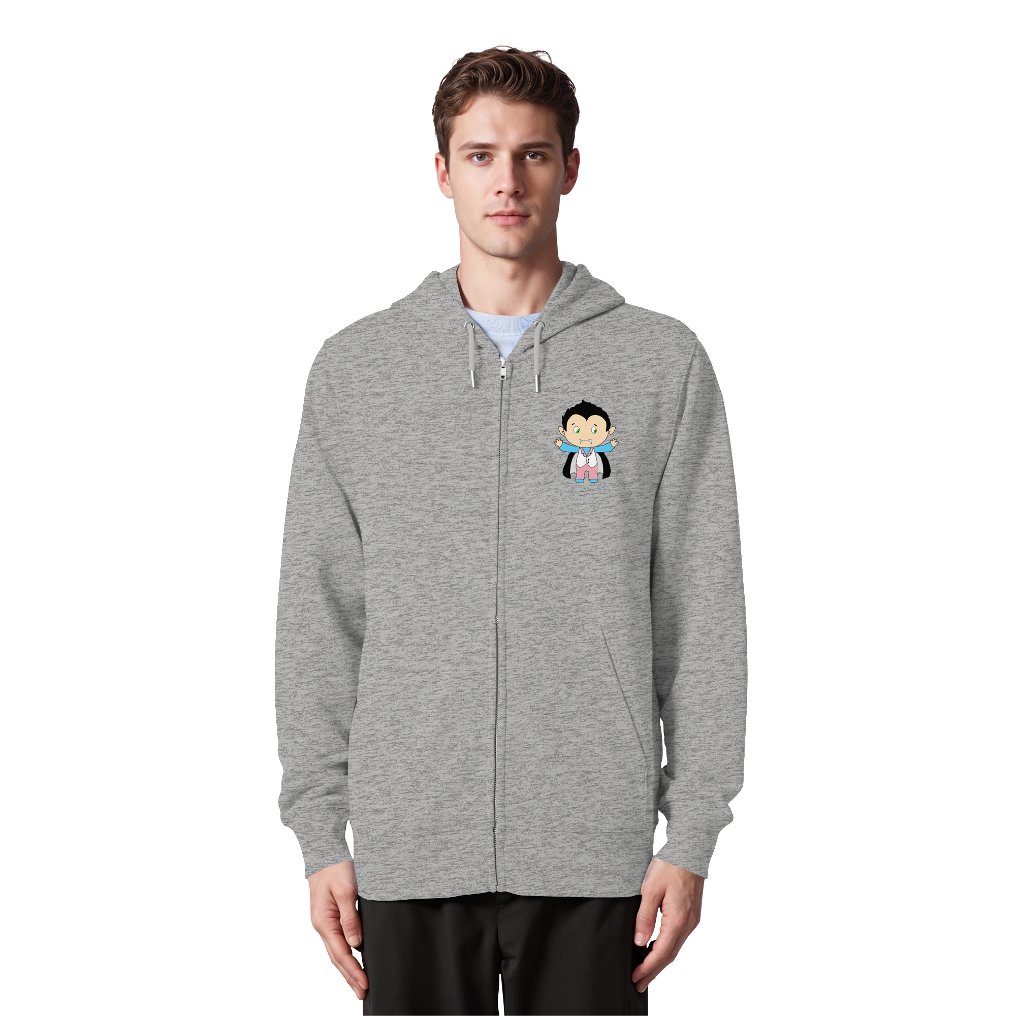 Trans*pir (Trans Flagge) - Organic Zipper