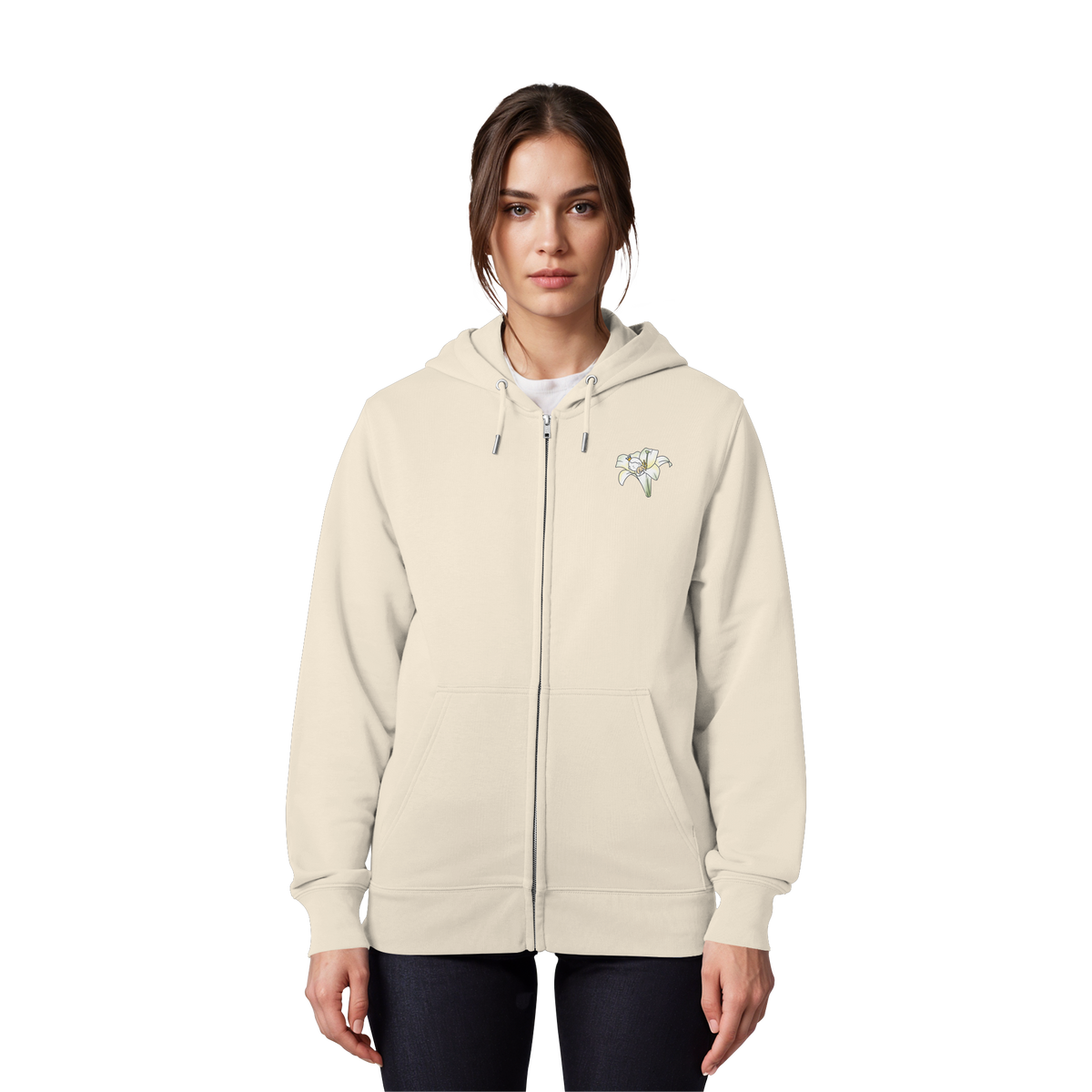 Seelenmännchen "Kuschelblume Edition" - Organic Zipper