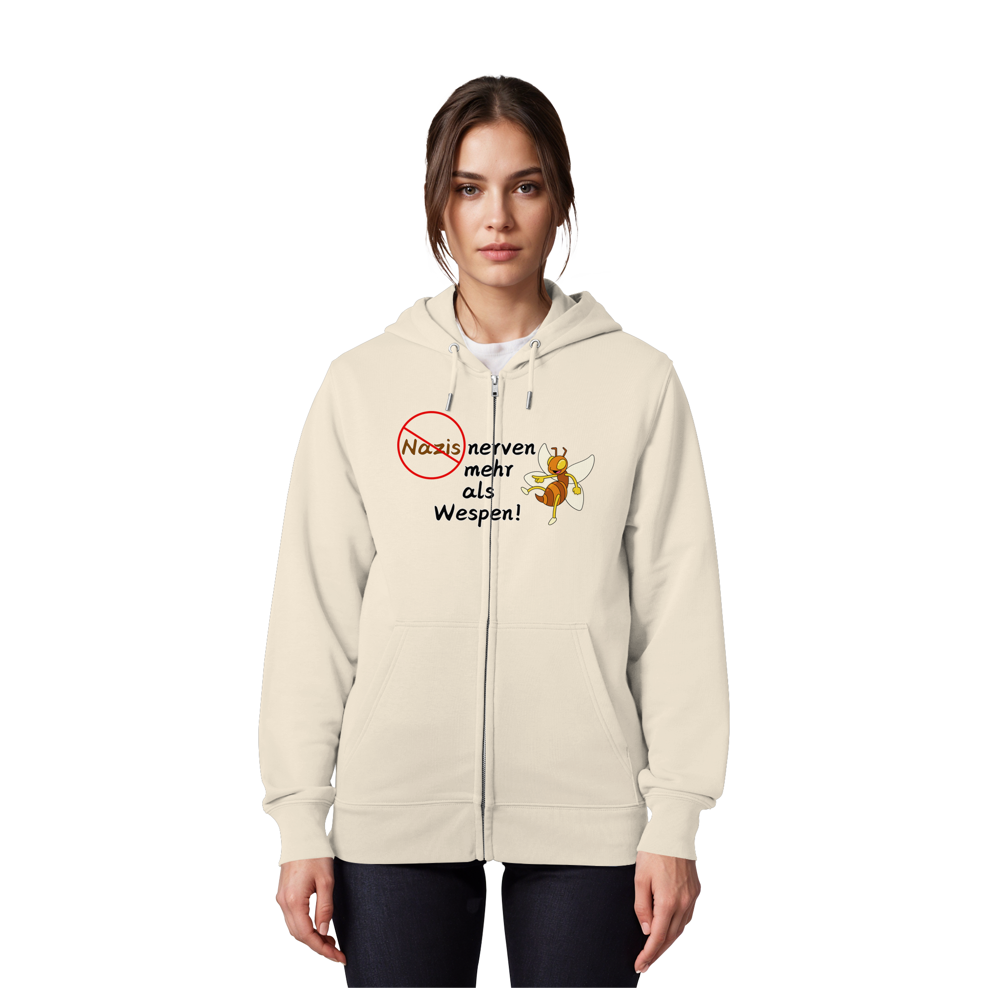 Nazis nerven mehr als Wespen - Organic Zipper