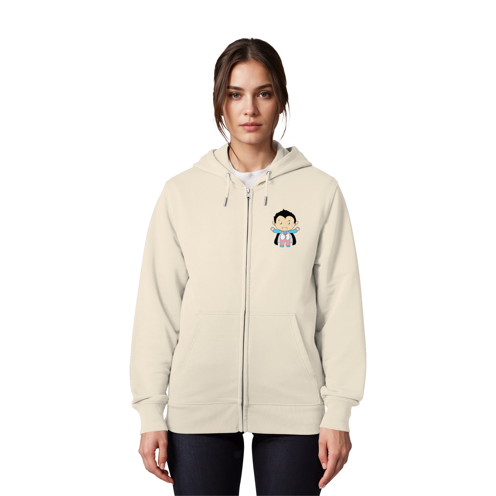 Trans*pir (Trans Flagge) - Organic Zipper