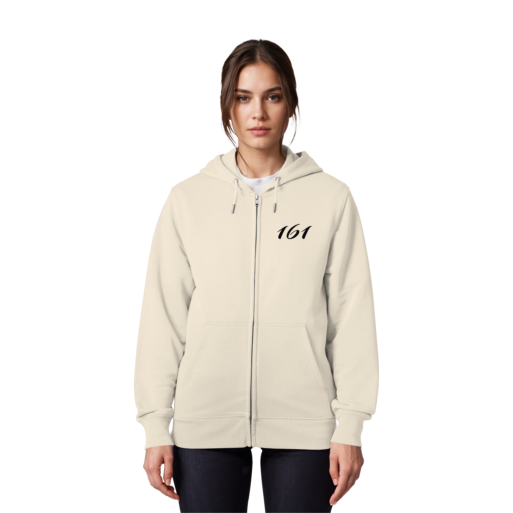 the world is a better place with anti fascism - Organic Zipper