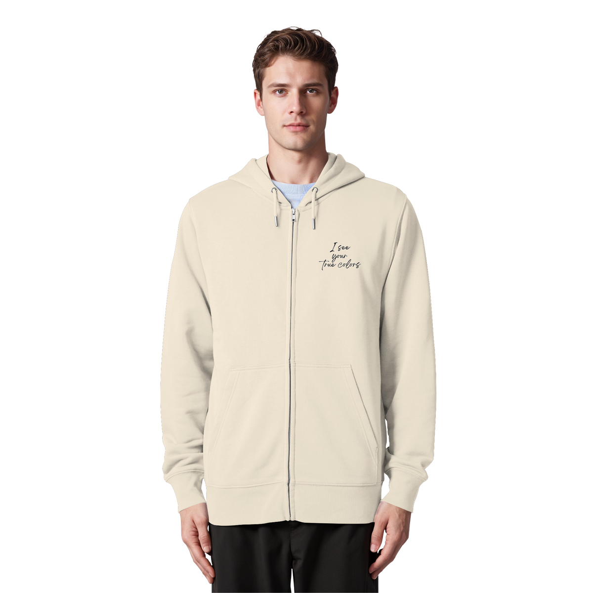 I see your True colors Backprint - Organic Zipper