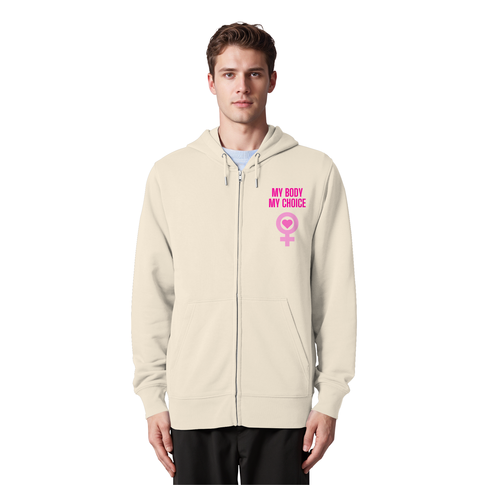 My Body My Choice "Pink Power Edition" - Organic Zipper