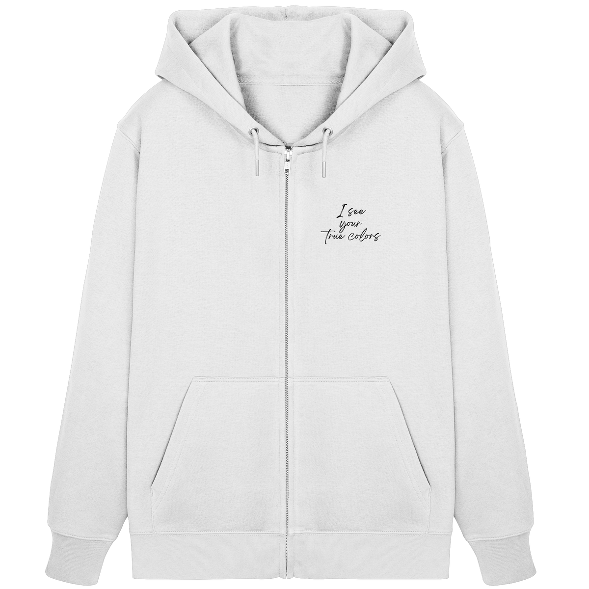 I see your True colors Backprint - Organic Zipper