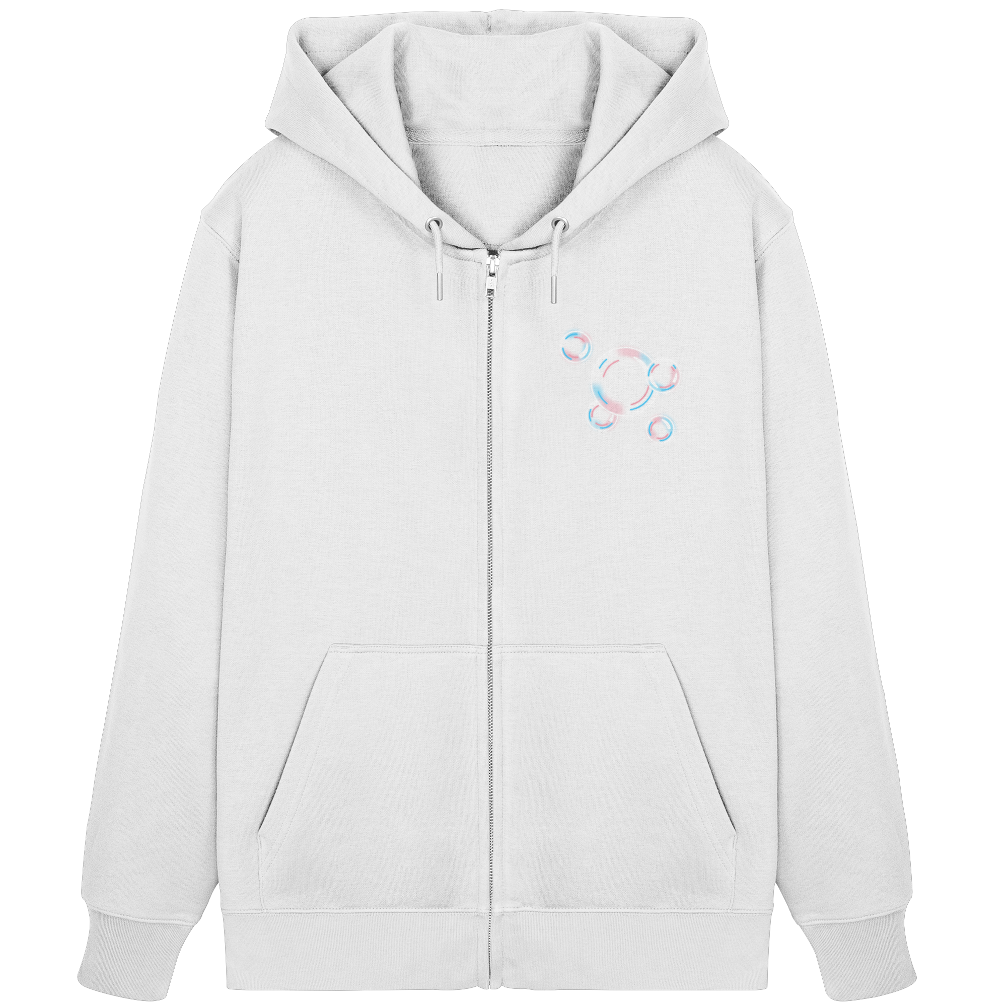 Trans Seifenblasen - Organic Zipper