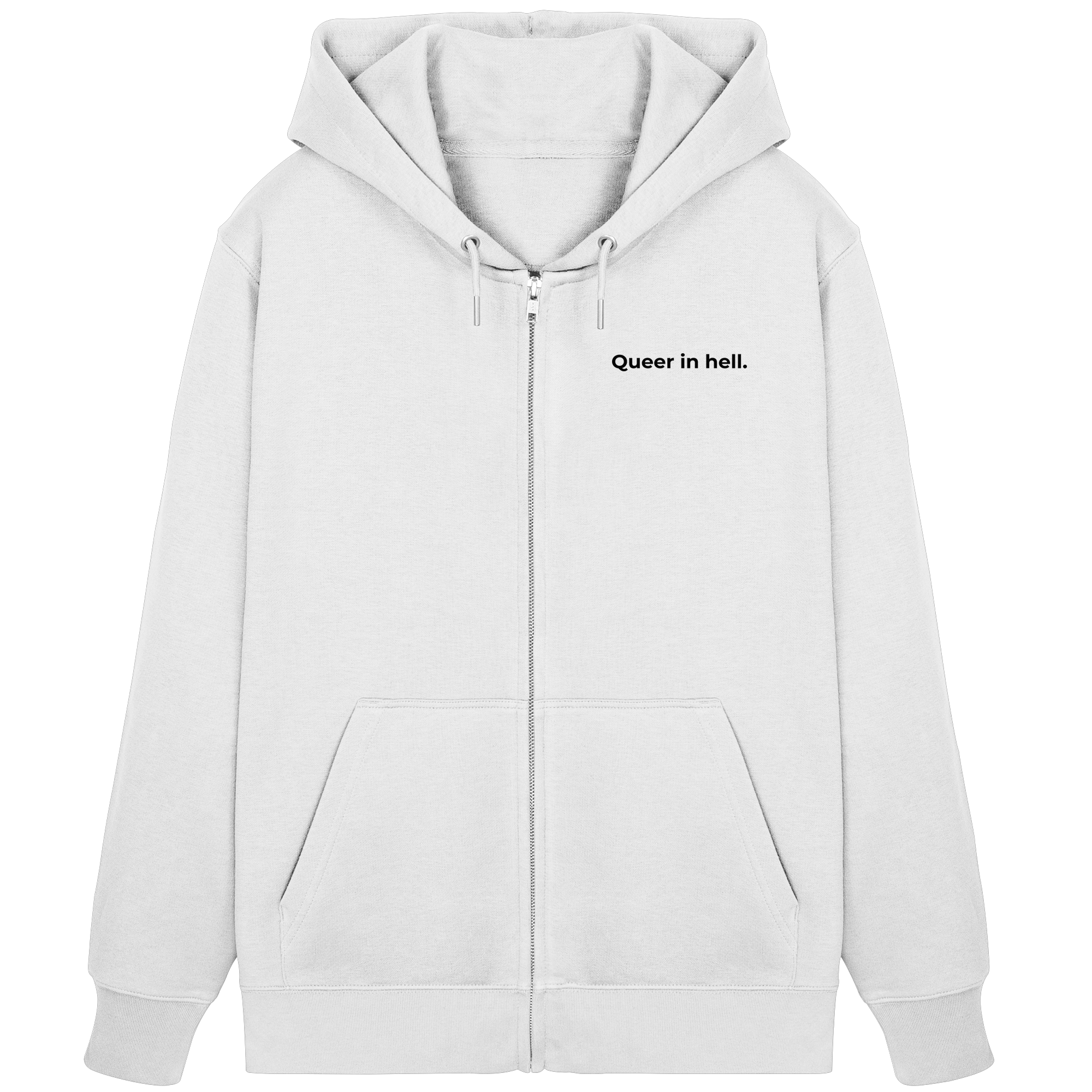 Queer in Hell '25 Backprint - Organic Zipper